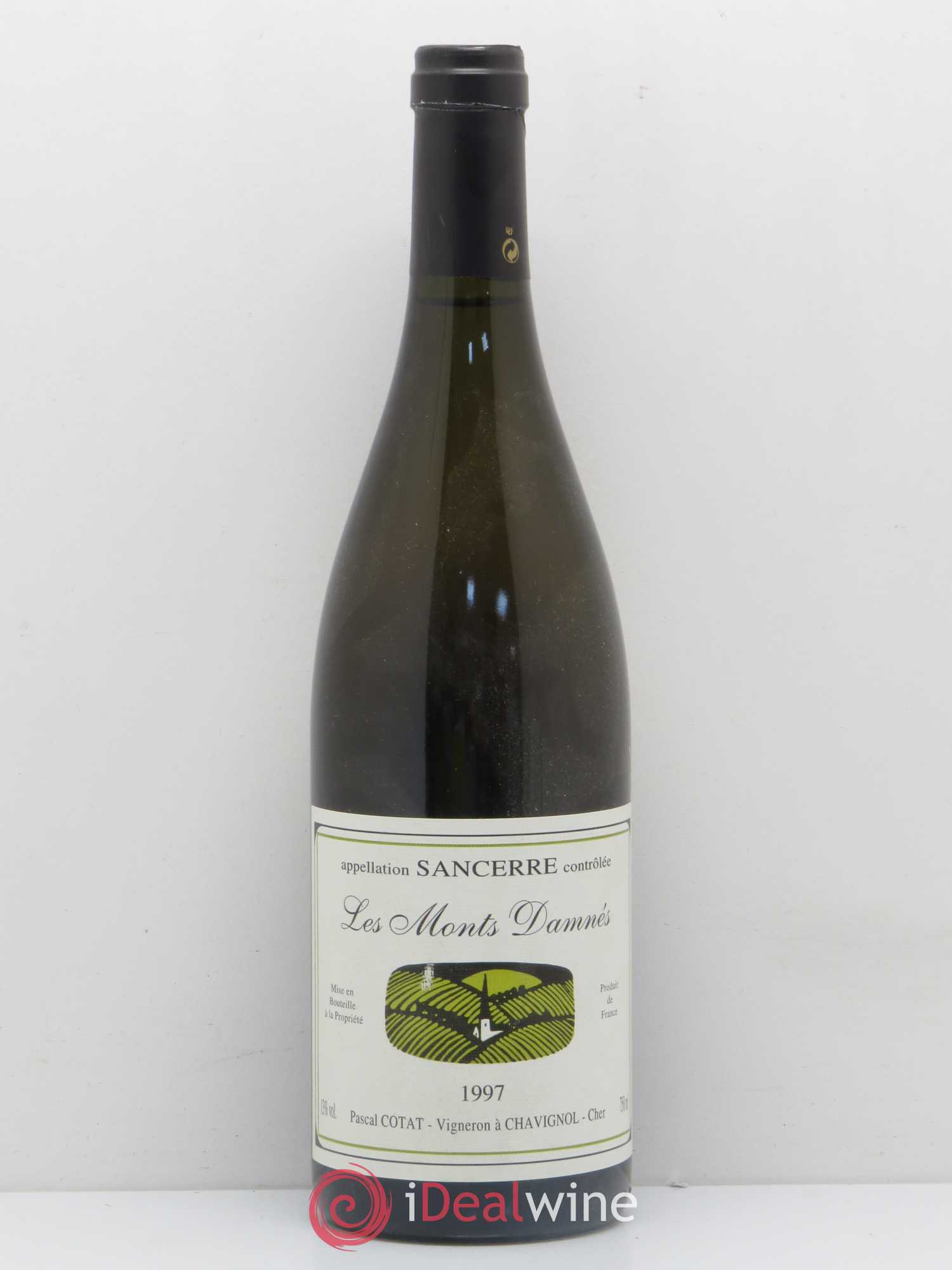 Sancerre Les Monts Damnés Pascal Cotat 1997 - Lot de 1 bouteille - 0