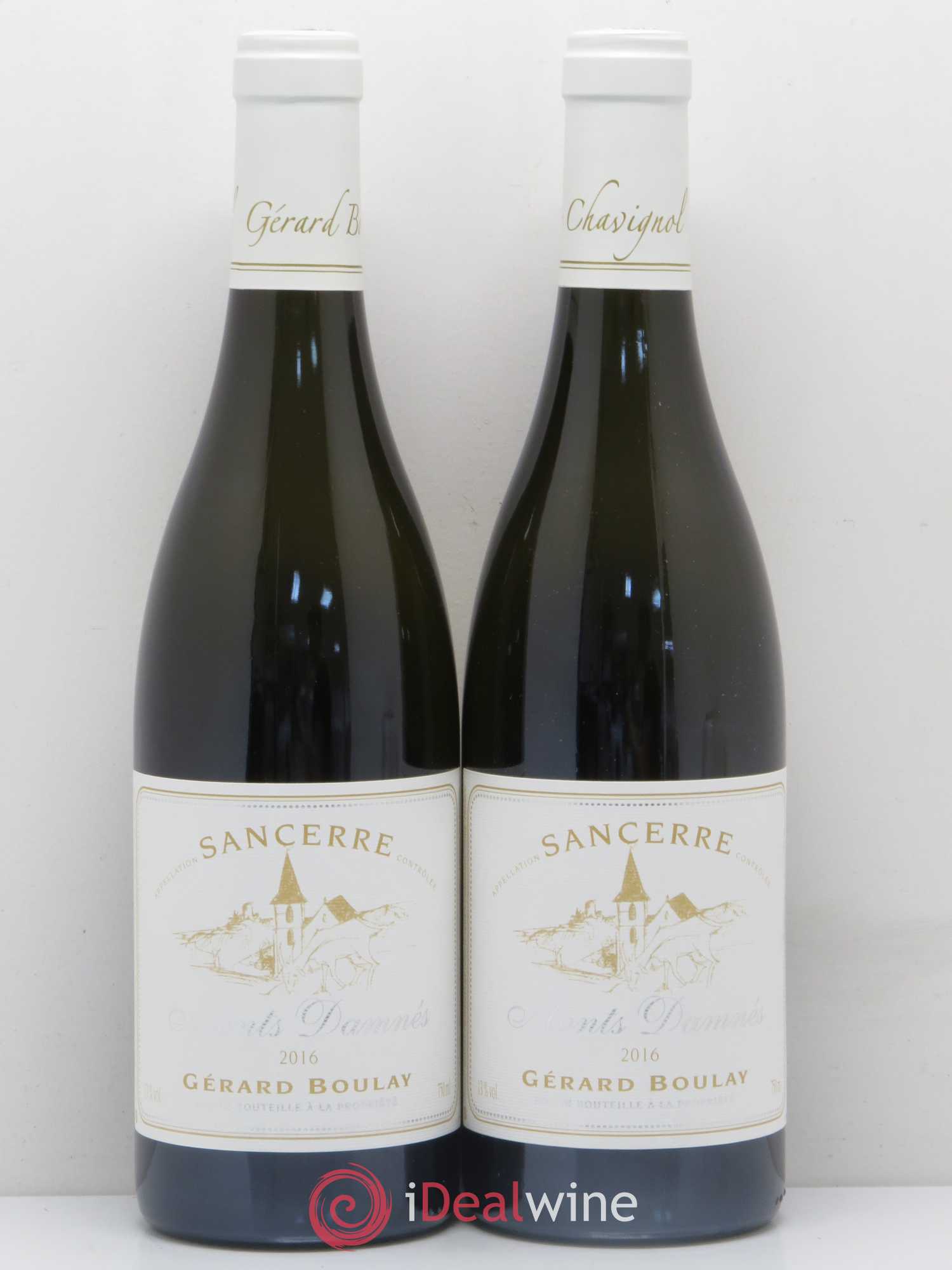 Sancerre Monts Damnés Gérard Boulay 2016 - Lot de 2 bouteilles - 0