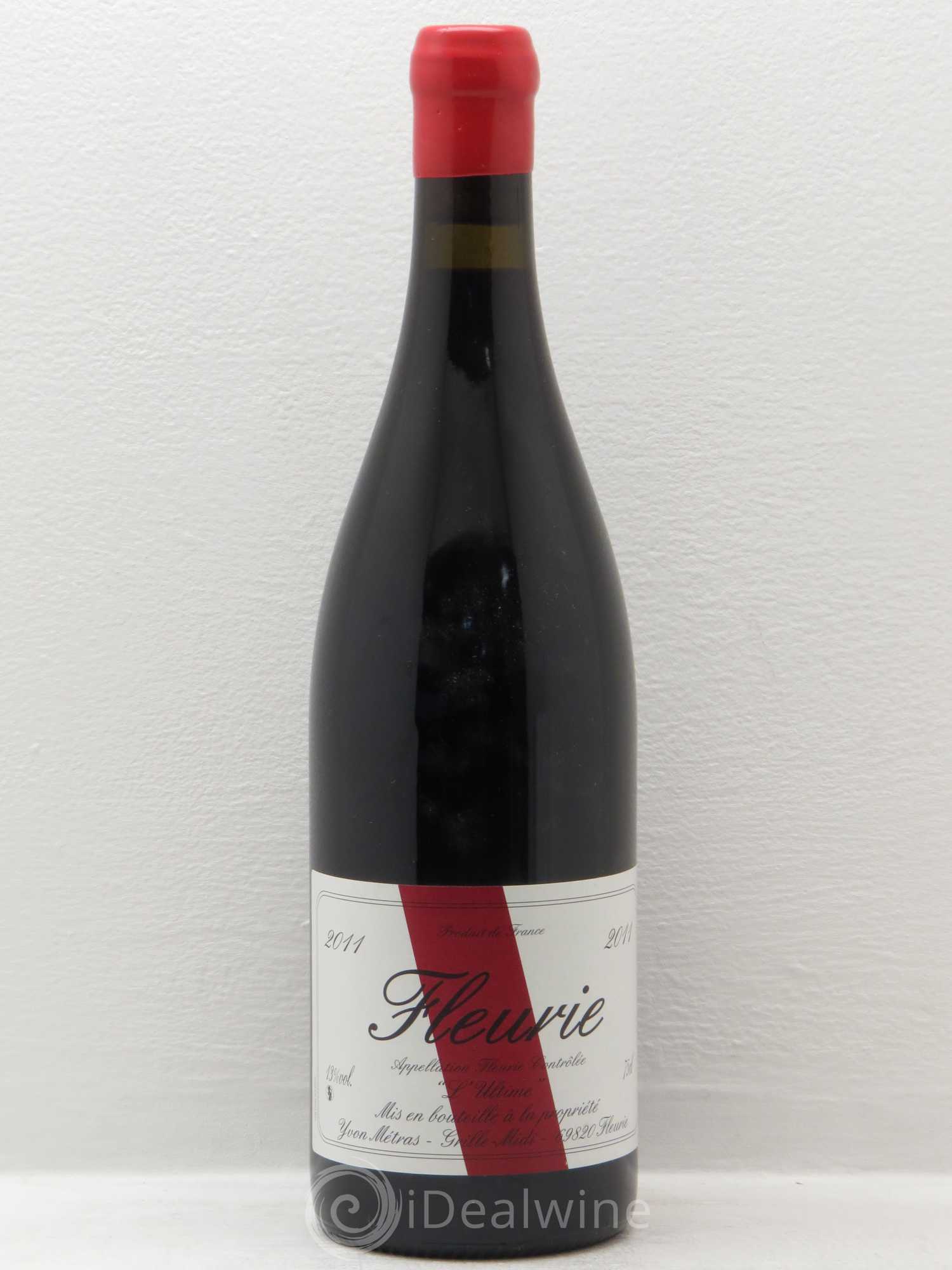 Fleurie l'Ultime Yvon Métras 2011 - Lot de 1 bouteille - 0