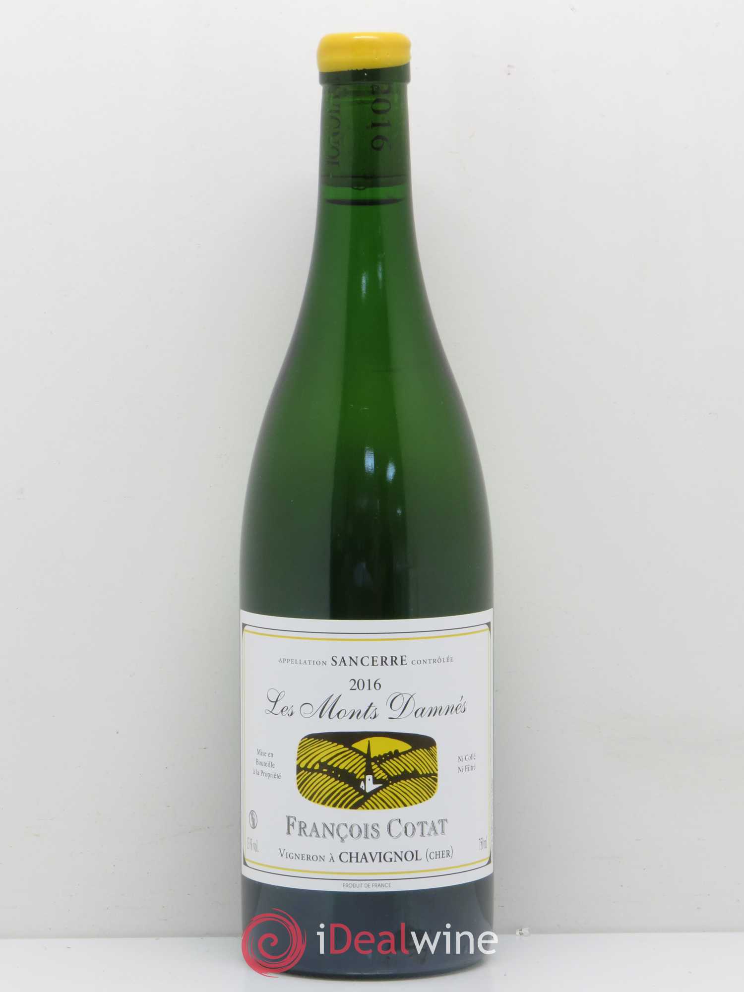 Sancerre Les Monts Damnés François Cotat (sans prix de réserve) 2016 - Lot de 1 bouteille - 0