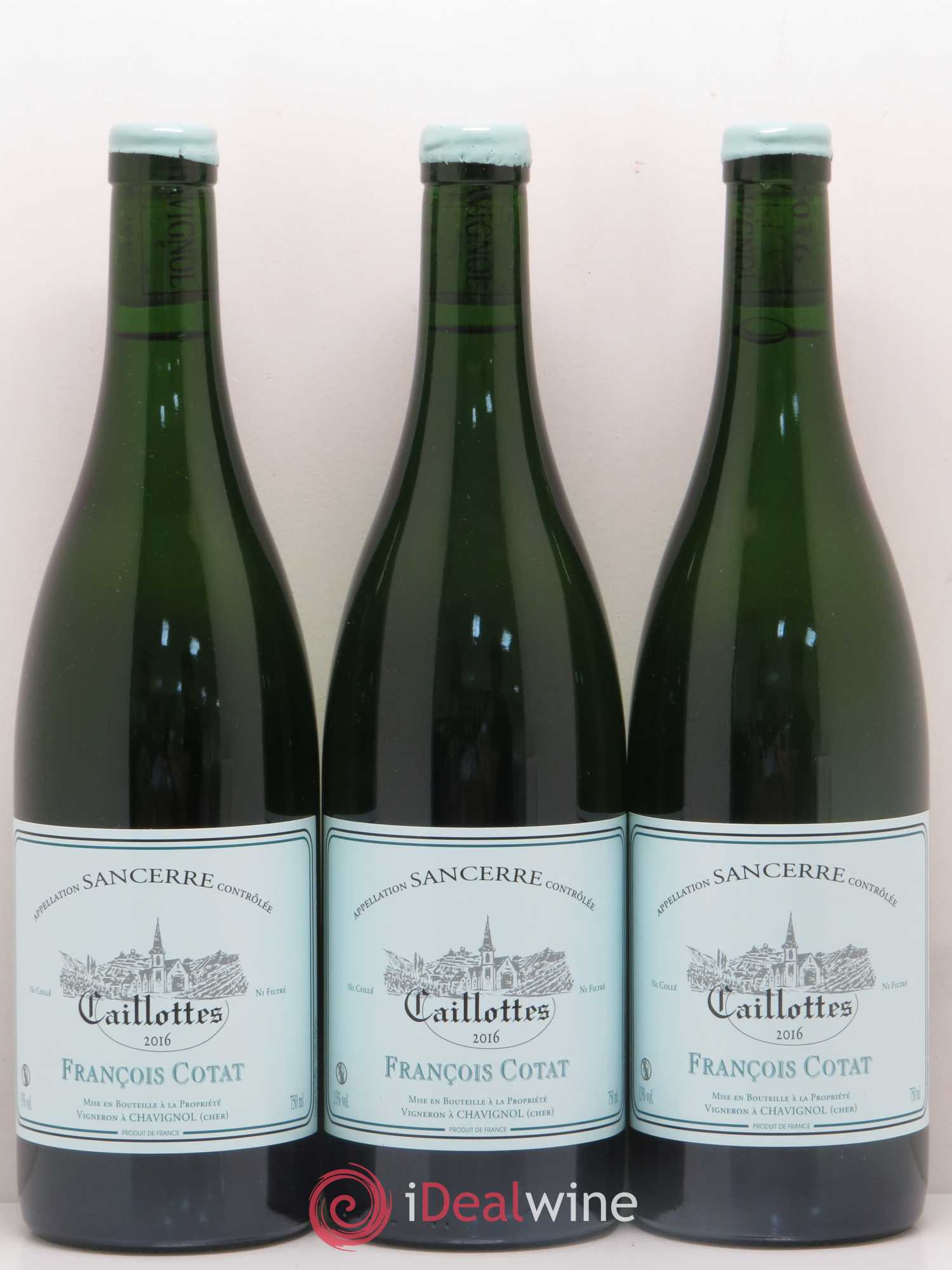 Sancerre Les Caillottes François Cotat  (sans prix de réserve) 2016 - Lot de 6 bouteilles - 1