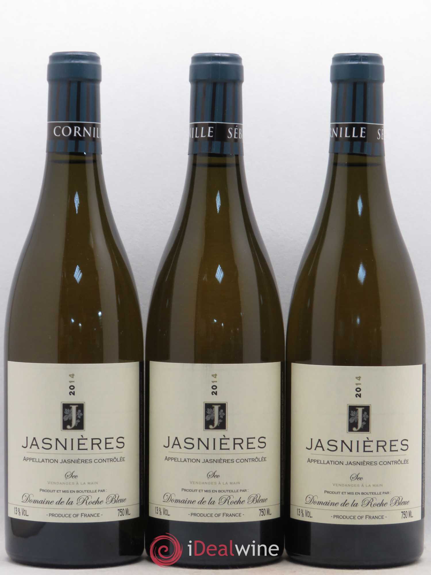 Jasnières Domaine de la Roche Bleue (sans prix de réserve) 2014 - Posten von 6 Flaschen - 2