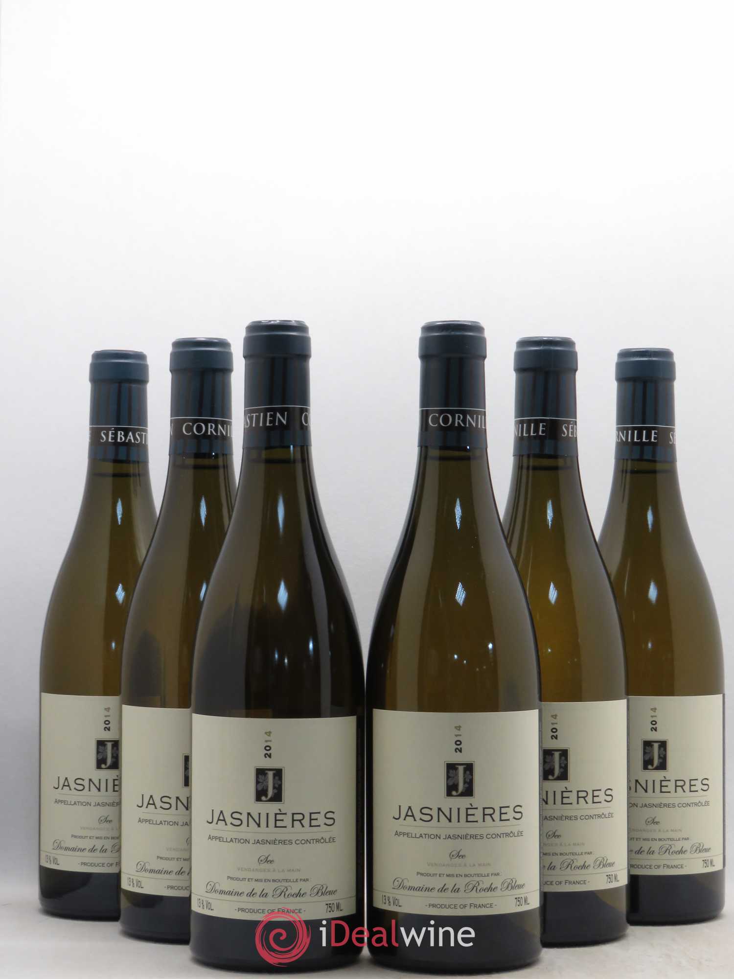 Jasnières Domaine de la Roche Bleue (sans prix de réserve) 2014 - Posten von 6 Flaschen - 0