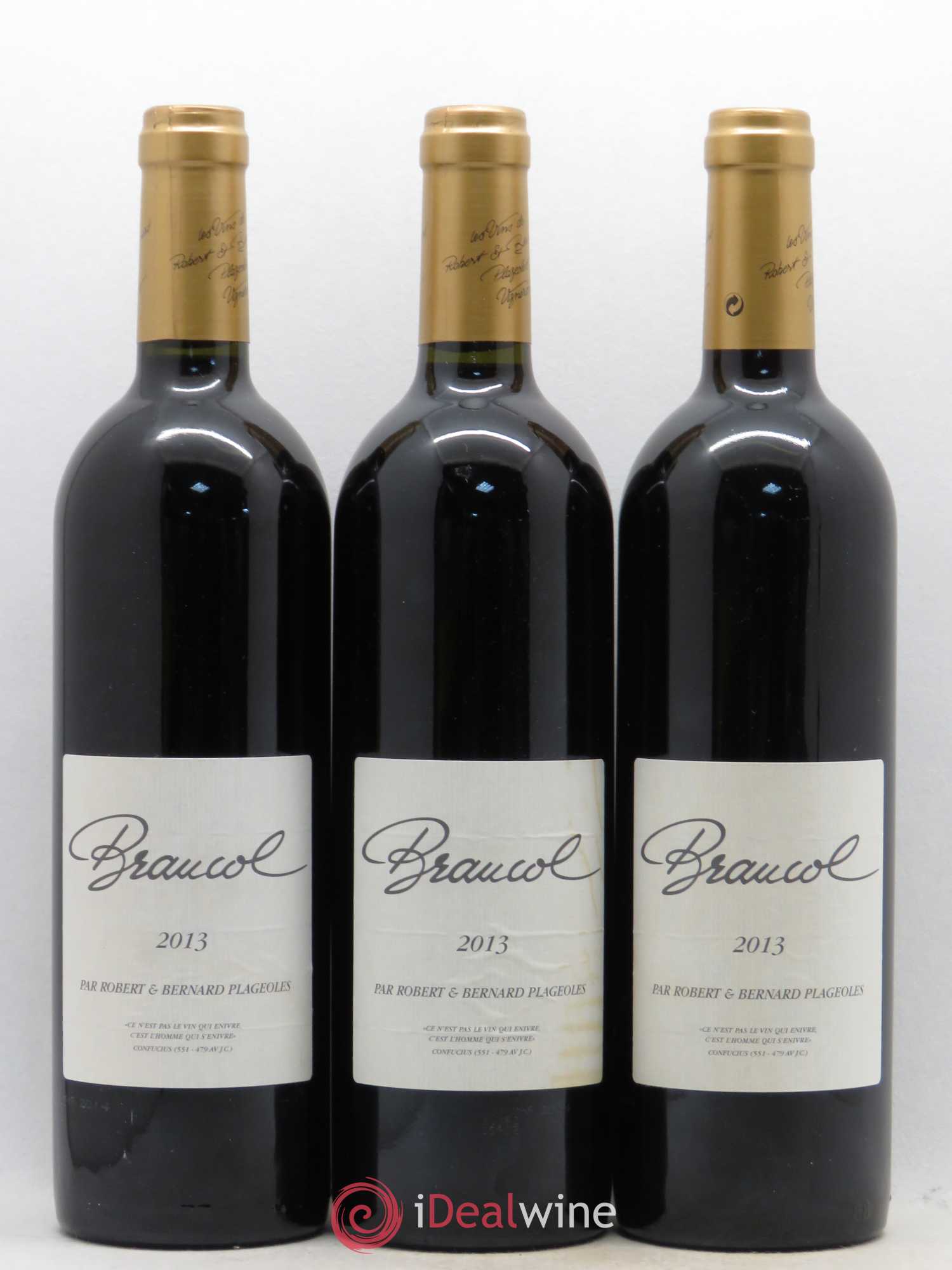 Sud-Ouest Gaillac Domaine Plageoles Braucol (sans prix de réserve) 2013 - Posten von 6 Flaschen - 1
