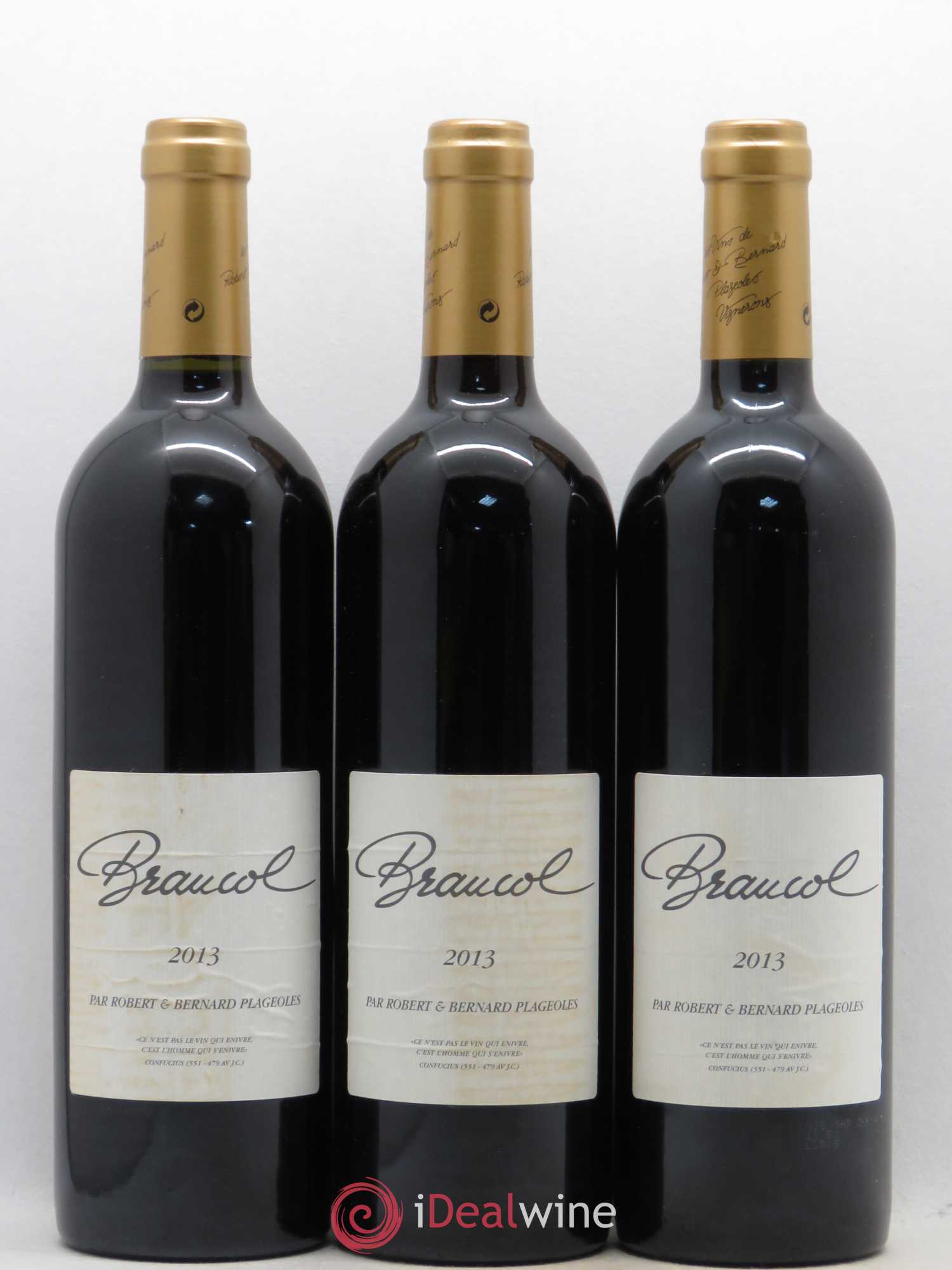 Sud-Ouest Gaillac Domaine Plageoles Braucol (sans prix de réserve) 2013 - Posten von 6 Flaschen - 3