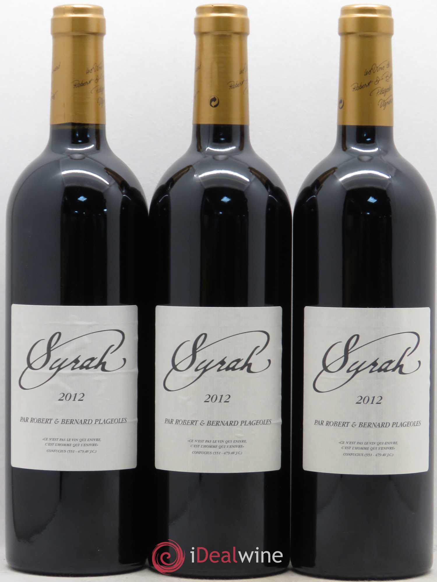 Sud-Ouest Gaillac Domaine Plageoles Syrah (sans prix de réserve) 2012 - Posten von 6 Flaschen - 1