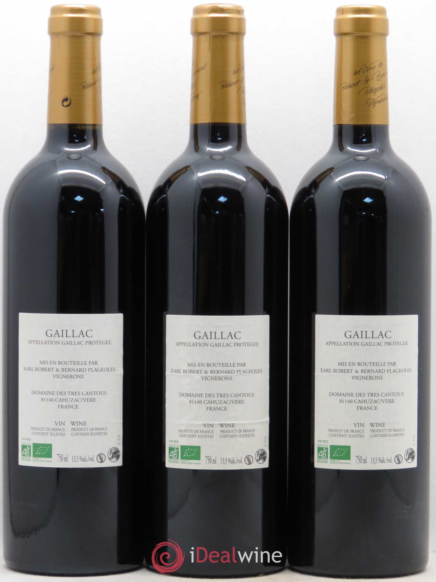 Sud-Ouest Gaillac Domaine Plageoles Syrah (sans prix de réserve) 2012 - Posten von 6 Flaschen - 2