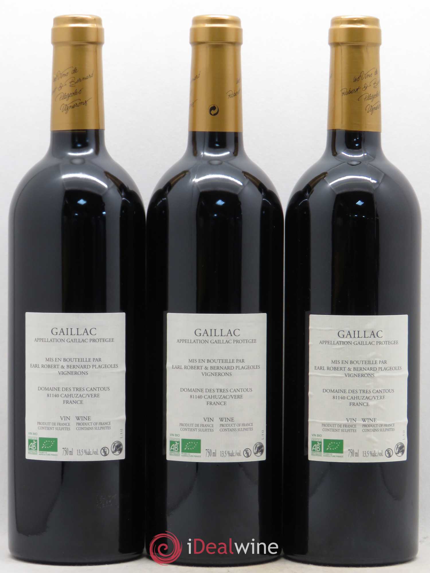 Sud-Ouest Gaillac Domaine Plageoles Syrah (sans prix de réserve) 2012 - Posten von 6 Flaschen - 4