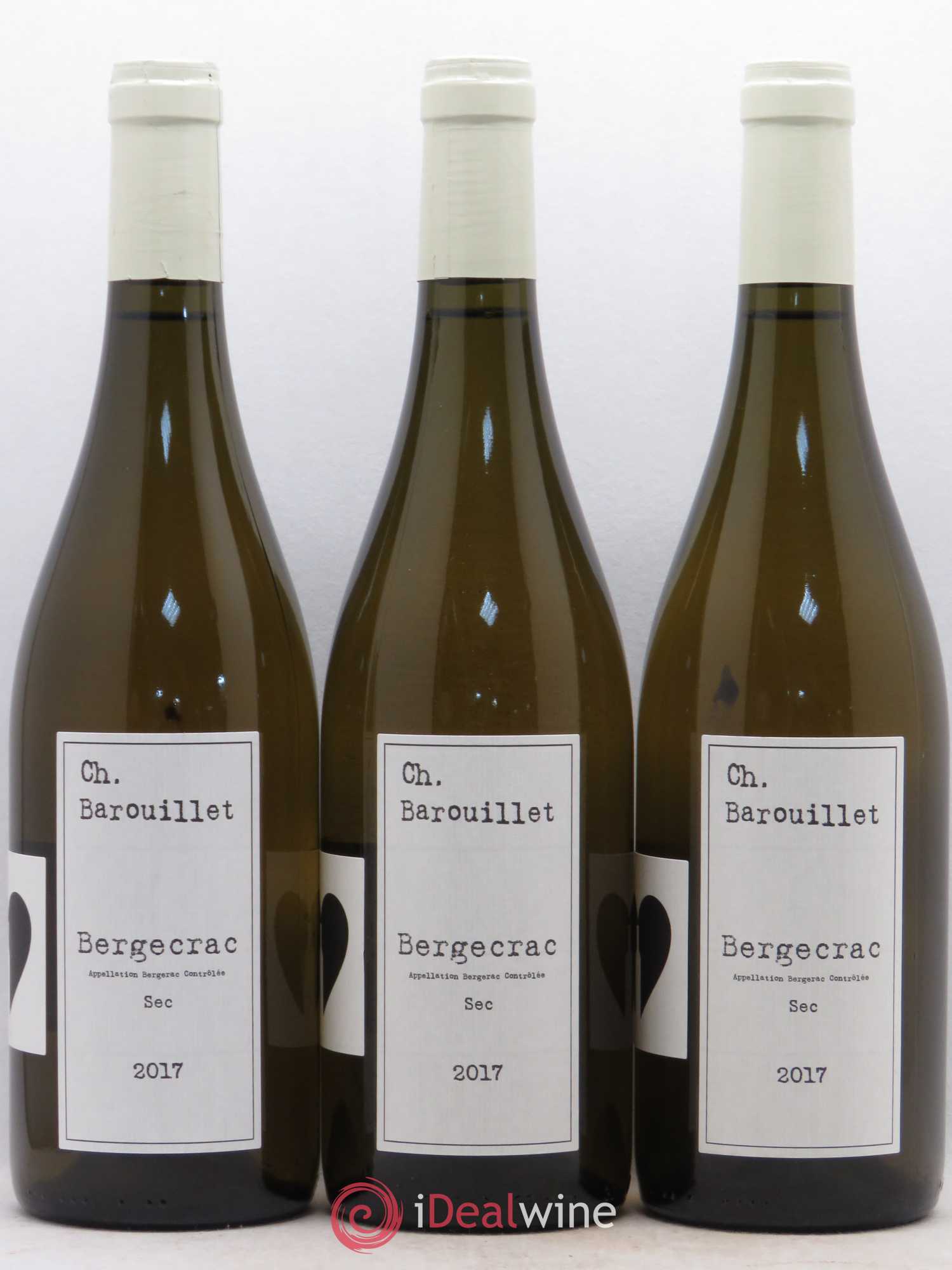Bergerac Bergecrac Château Barouillet (sans prix de réserve) 2017 - Posten von 6 Flaschen - 1