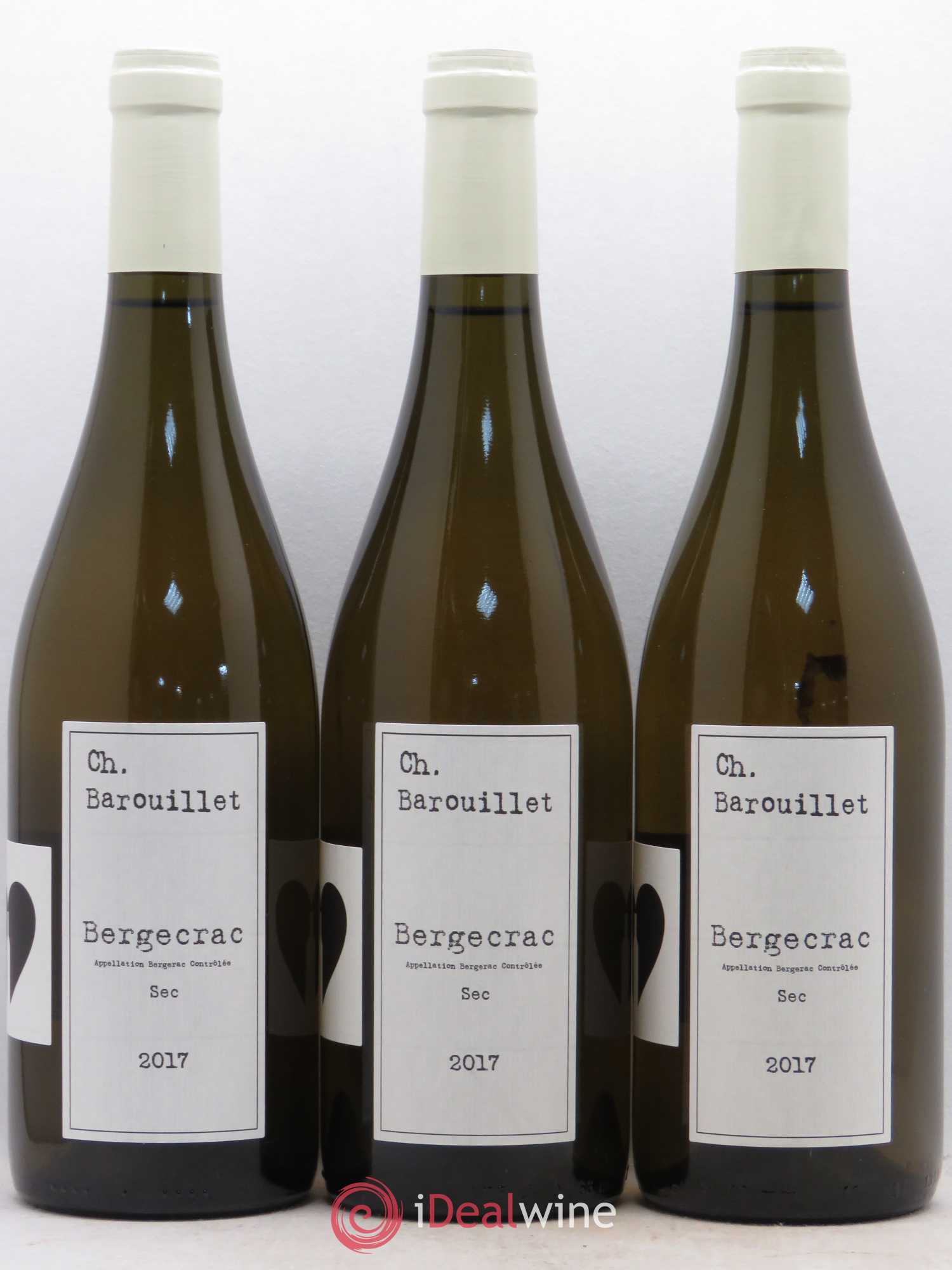 Bergerac Bergecrac Château Barouillet (sans prix de réserve) 2017 - Posten von 6 Flaschen - 3