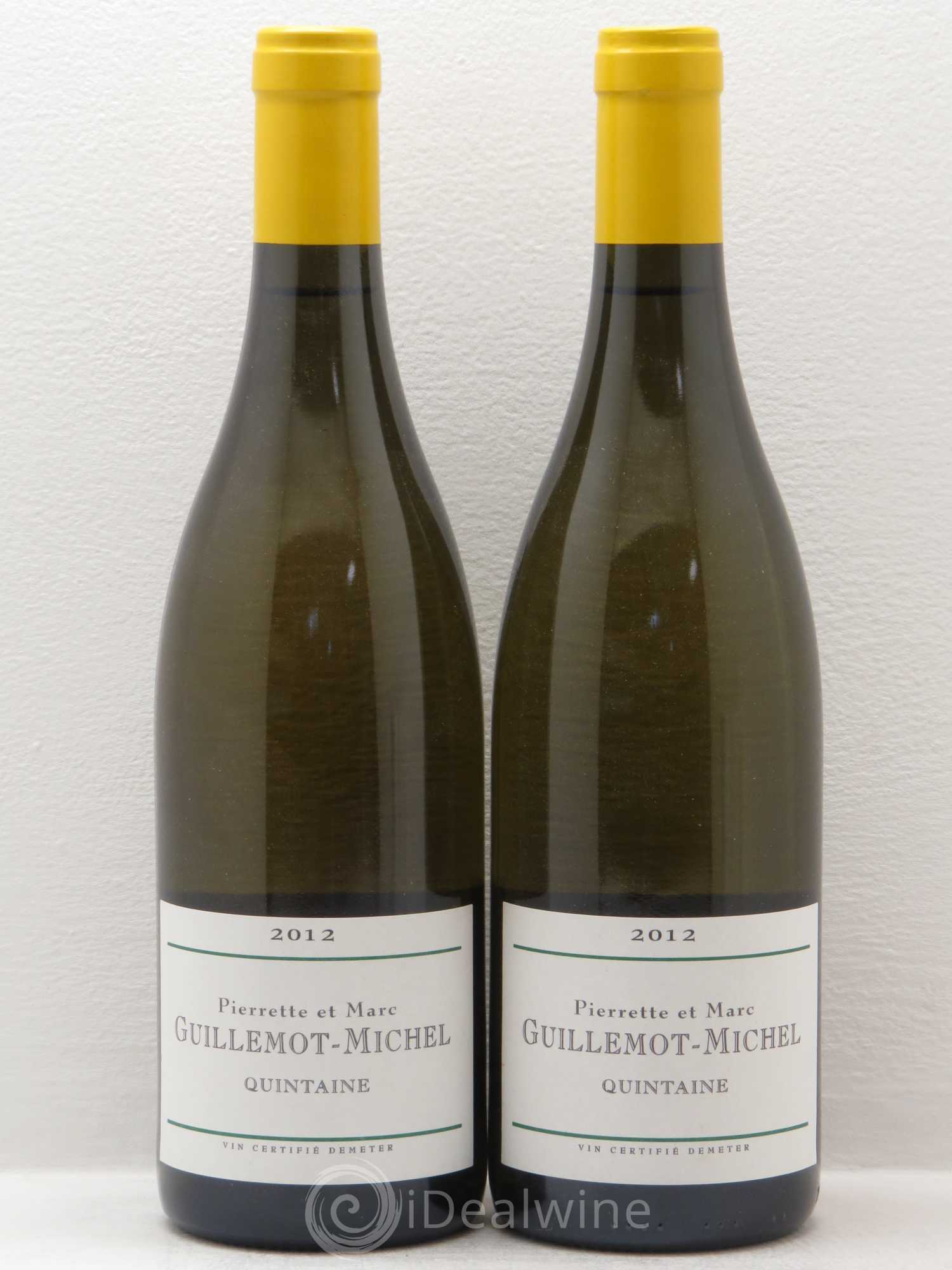 Viré-Clessé Quintaine Guillemot Michel 2012 - Posten von 2 Flaschen - 0