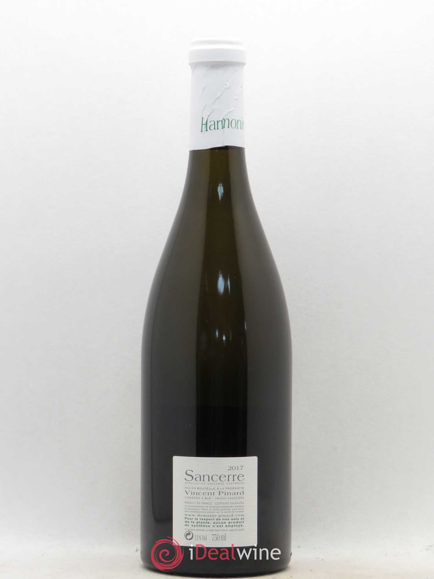 Sancerre Harmonie Vincent Pinard 2017 - Lot de 1 bouteille - 1