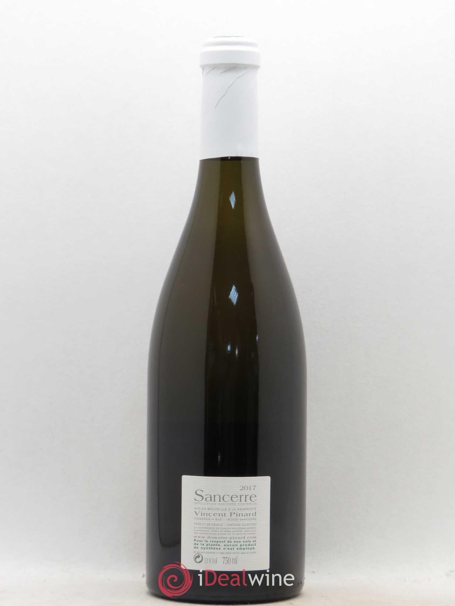 Sancerre Petit Chemarin Vincent Pinard 2017 - Lot de 1 bouteille - 1