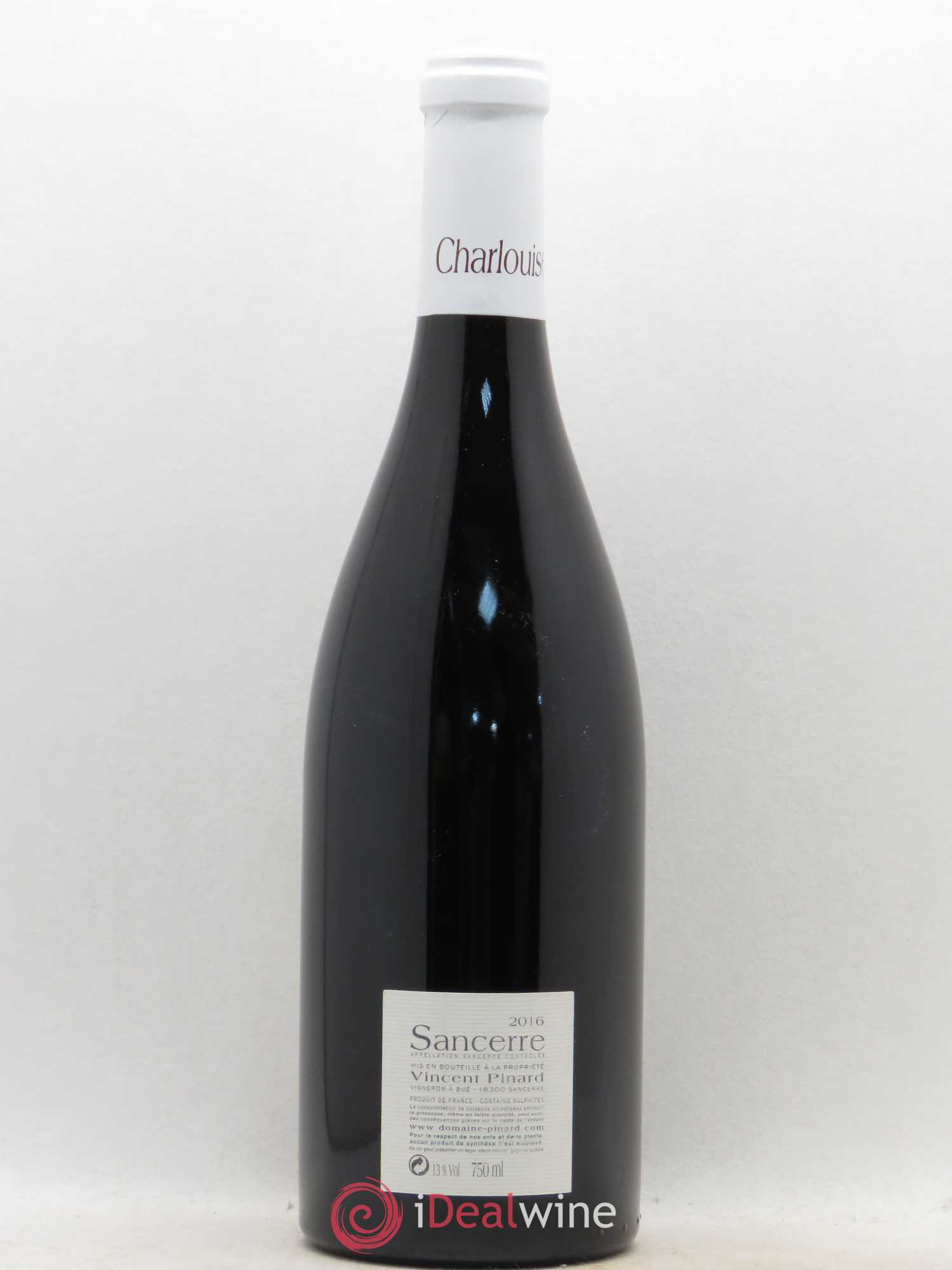 Sancerre Charlouise Vincent Pinard 2016 - Lot de 1 bouteille - 1