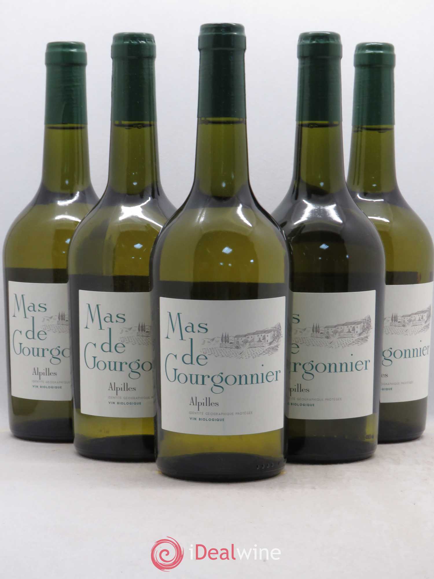 Divers IGP Alpilles Mas de Gourgonnier (sans prix de réserve) 2018 - Posten von 5 Flaschen - 0