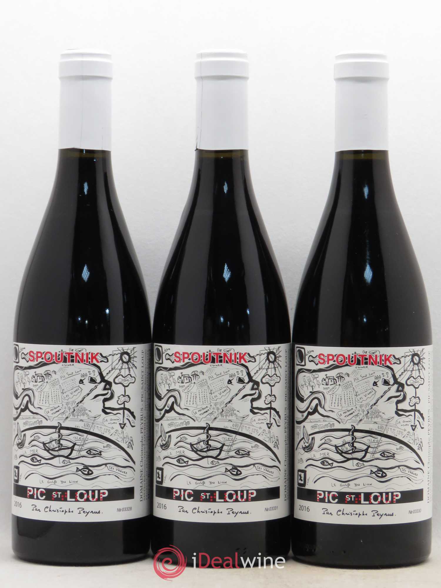 Pic Saint-Loup Clos des Reboussiers Spoutnik (sans prix de réserve) 2016 - Posten von 6 Flaschen - 2