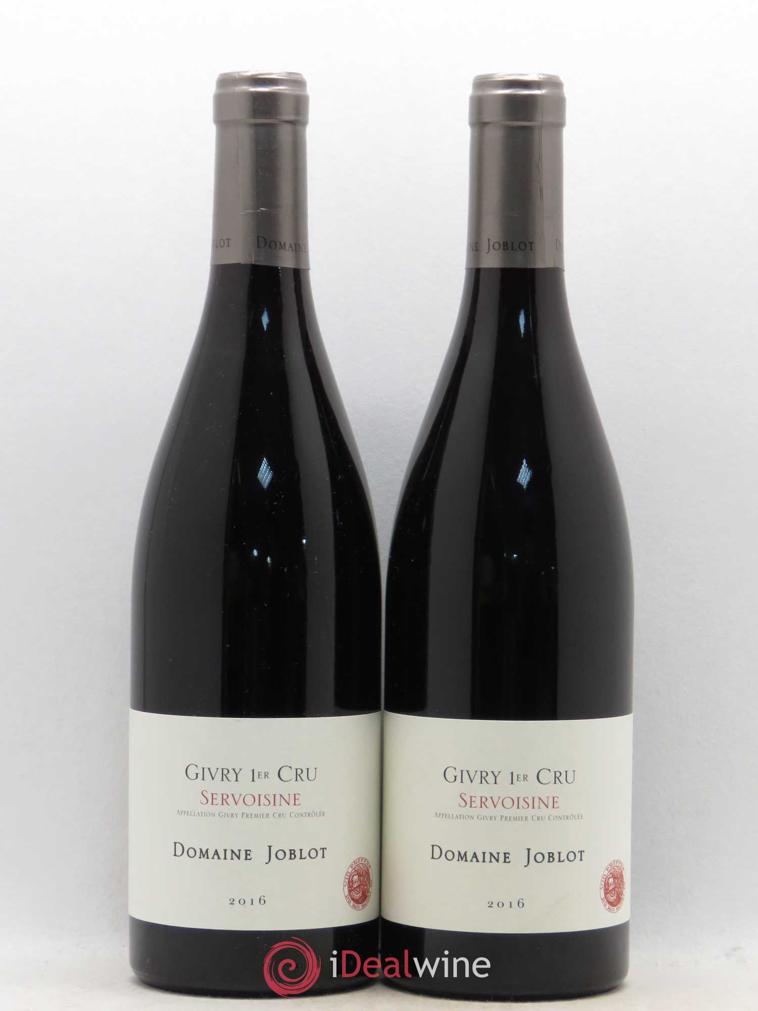 Givry 1er Cru Servoisine Joblot (Domaine) 2016 - Lot de 2 bouteilles - 0