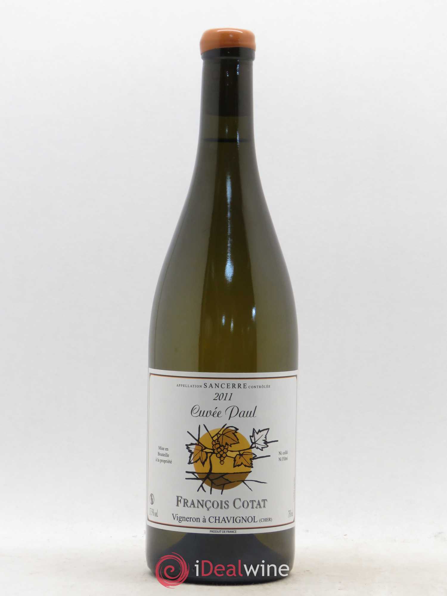 Sancerre Cuvée Paul François Cotat (sans prix de réserve) 2011 - Posten von 1 Flasche - 0