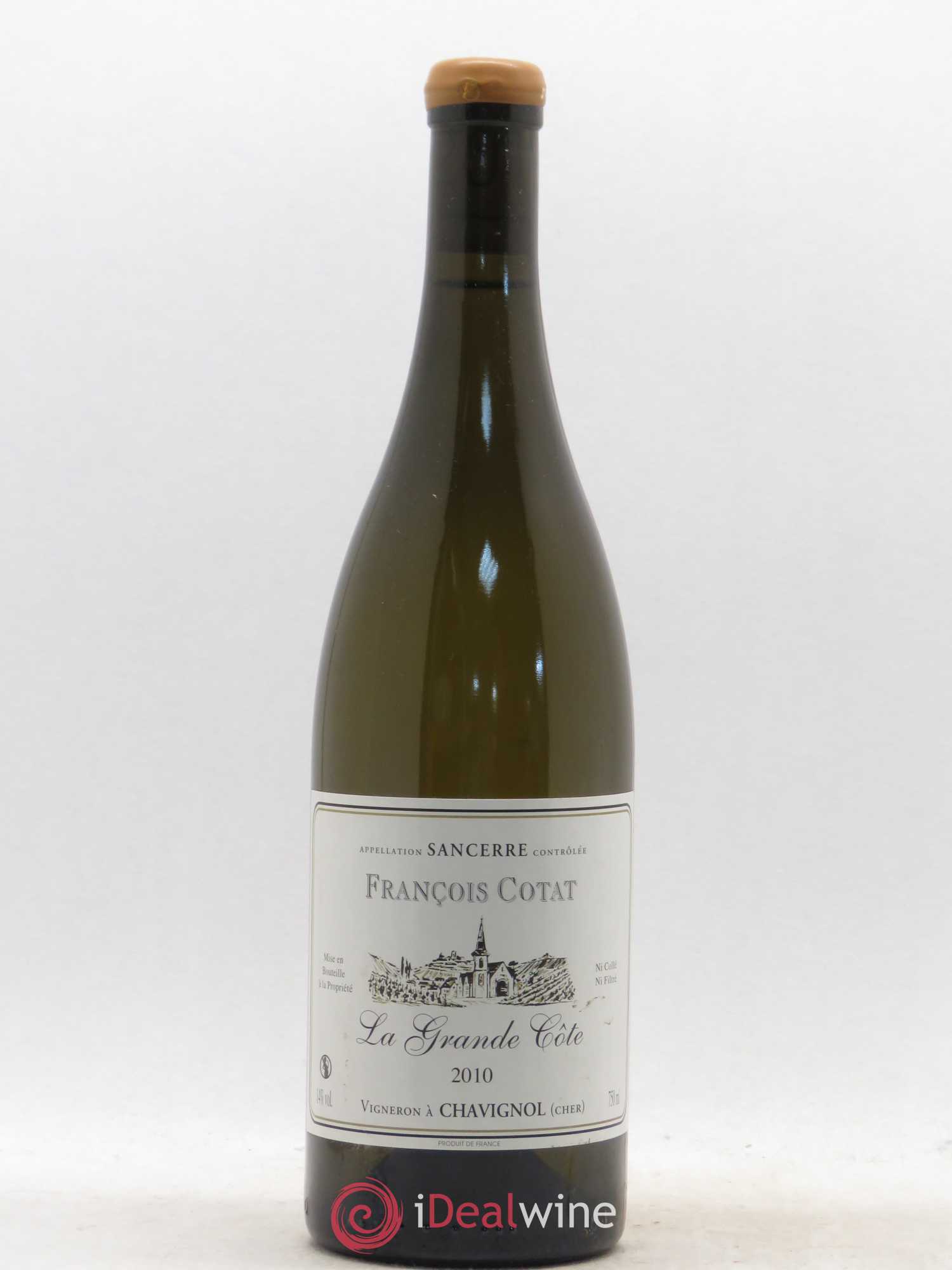 Sancerre La Grande Côte François Cotat 2010 - Lot de 1 bouteille - 0
