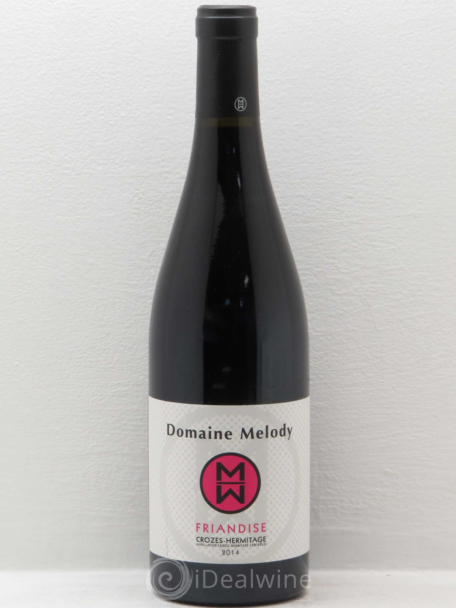 Crozes-Hermitage Friandise Domaine Mélody (sans prix de réserve) 2014 - Posten von 6 Flaschen - 0