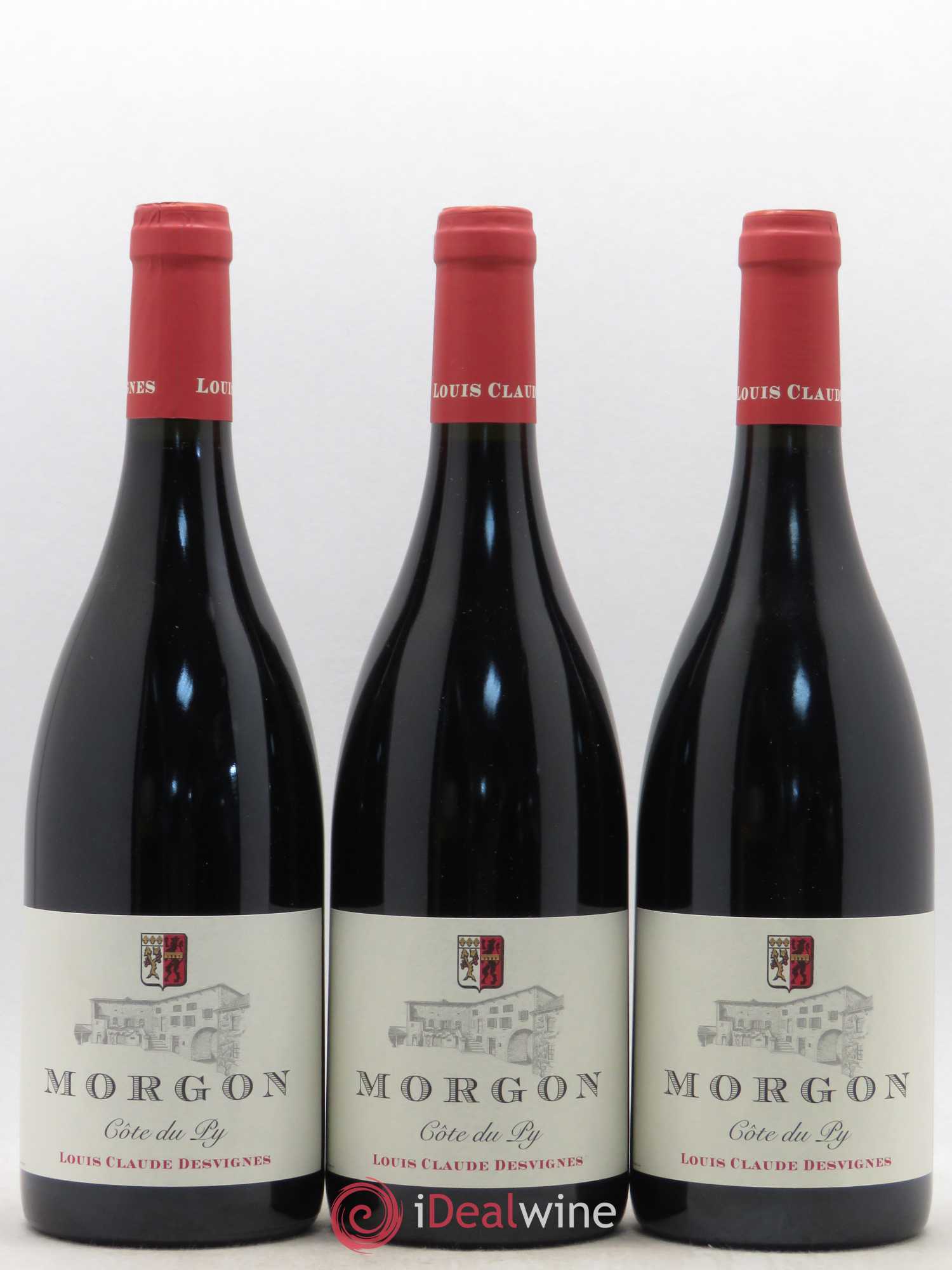 Morgon Côte du Py Louis-Claude Desvignes 2016 - Lot de 3 bouteilles - 0