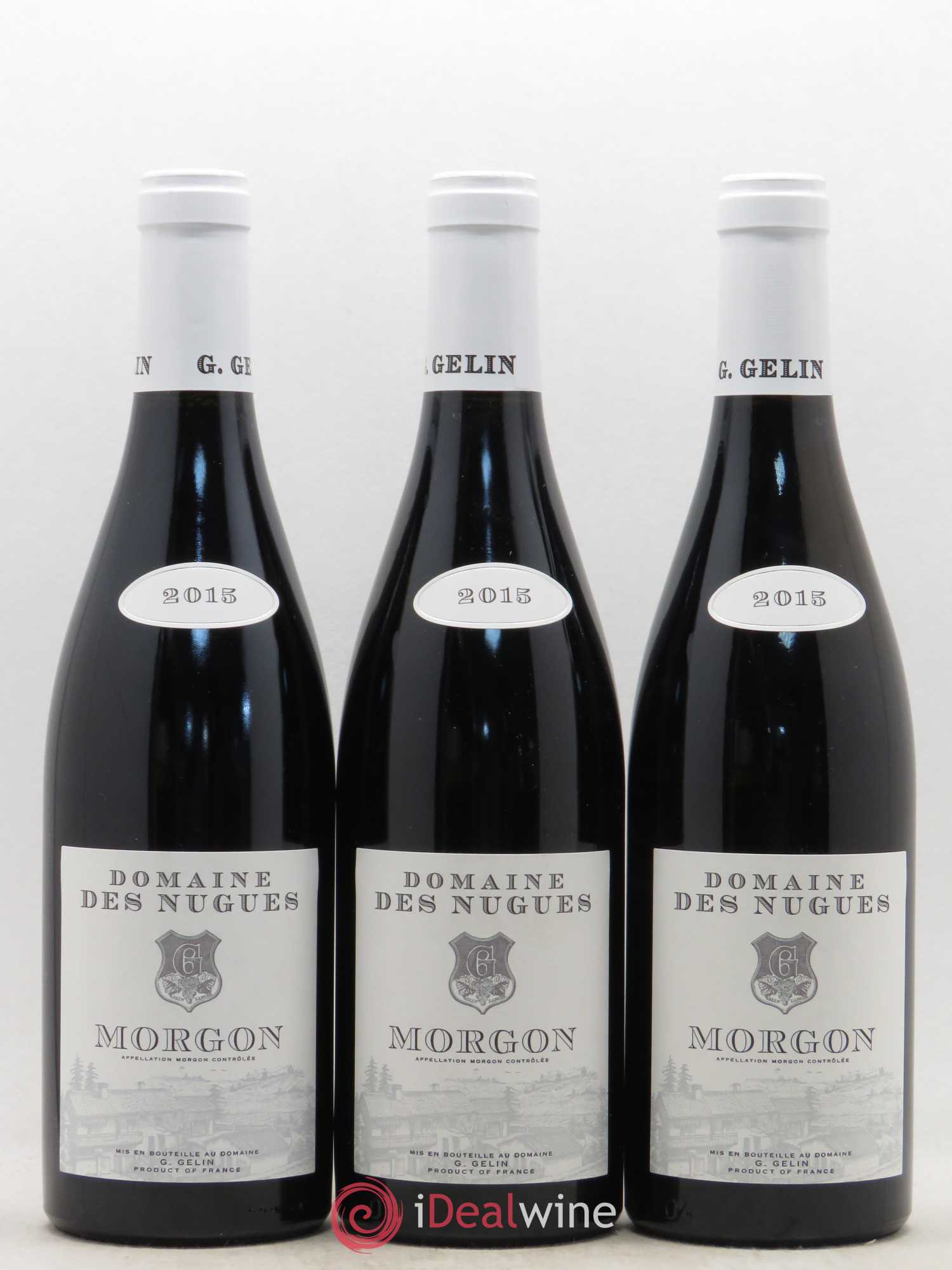 Morgon Domaine des Nugues (sans prix de réserve) 2015 - Posten von 3 Flaschen - 0