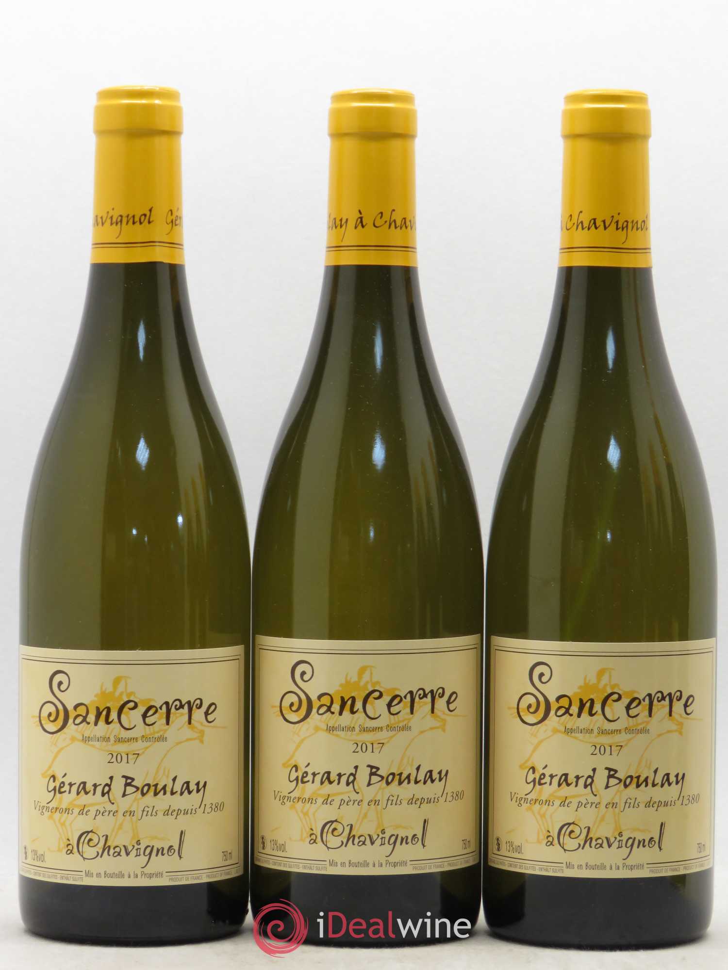 Sancerre Tradition Gerard Boulay (sans prix de réserve) 2017 - Posten von 6 Flaschen - 1