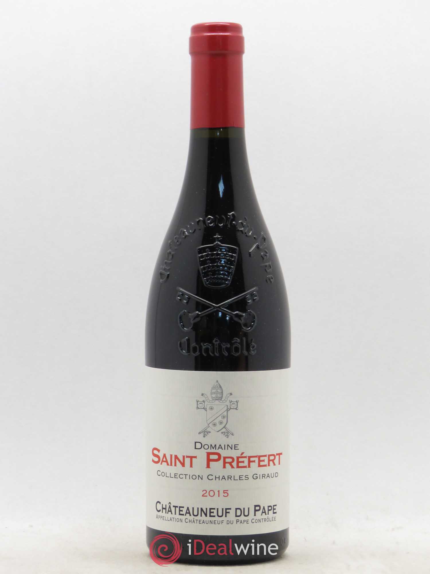 Châteauneuf-du-Pape Collection Charles Giraud Domaine Saint-Préfert 2015 - Lot de 1 bouteille - 0