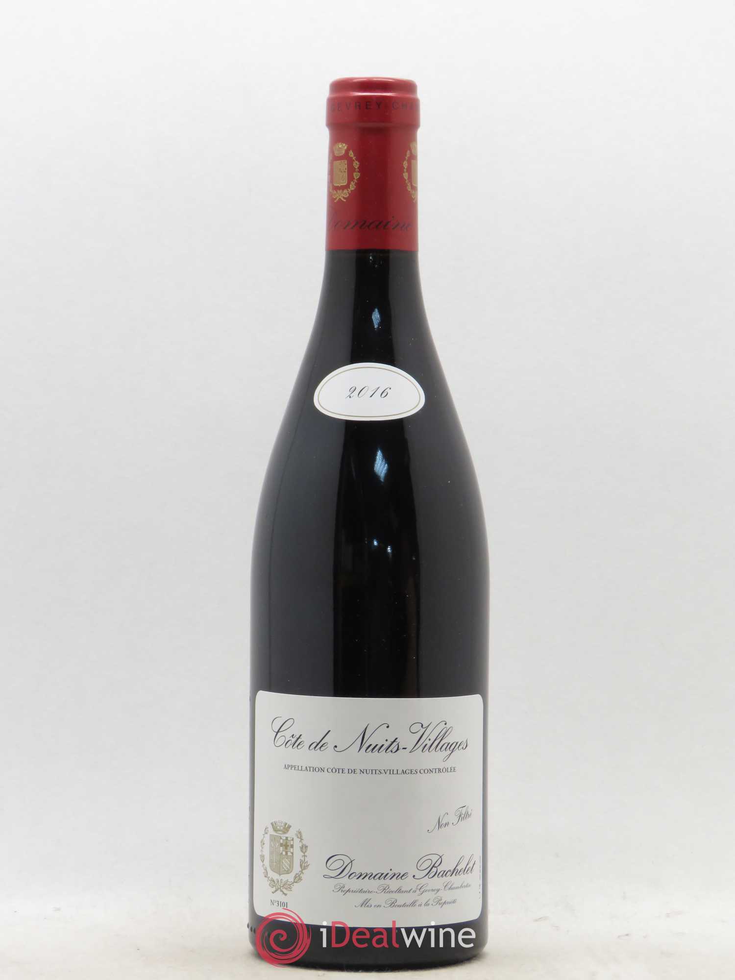 Côte de Nuits-Villages Domaine Denis Bachelet 2016 - Posten von 1 Flasche - 0