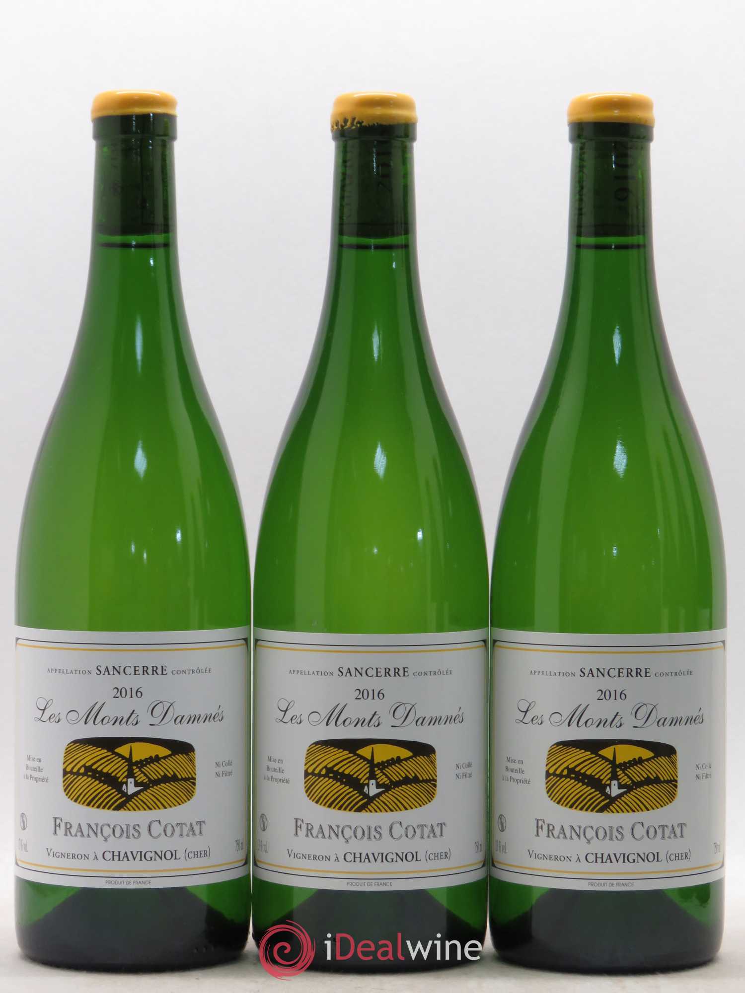 Sancerre Les Monts Damnés François Cotat 2016 - Lot de 6 bouteilles - 1