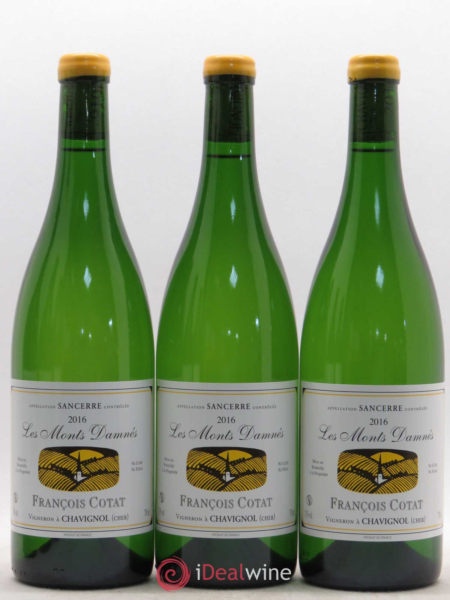 Sancerre Les Monts Damnés François Cotat 2016 - Lot de 6 bouteilles - 2