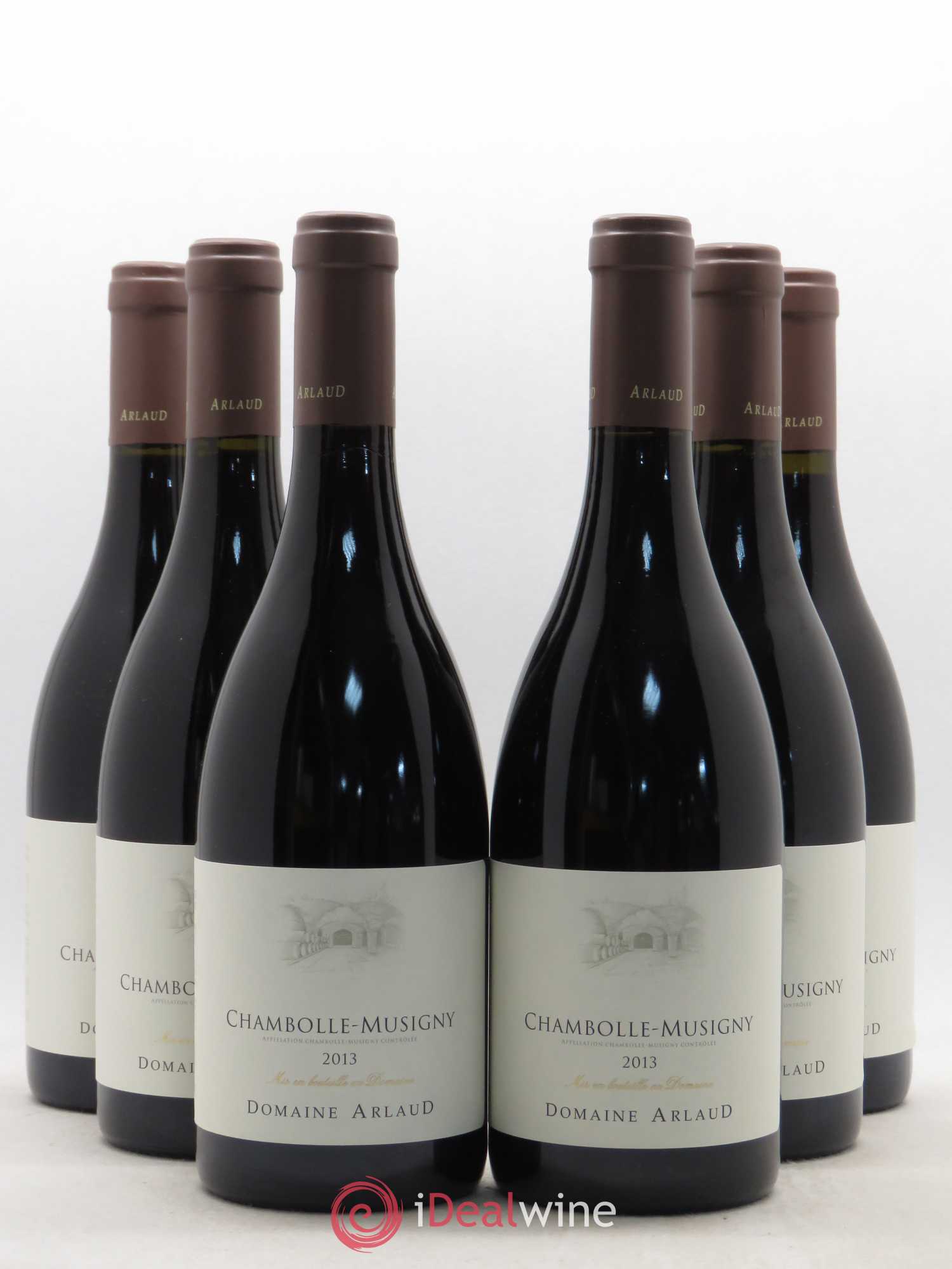 Chambolle-Musigny Arlaud 2013 - Lot de 6 bouteilles - 0