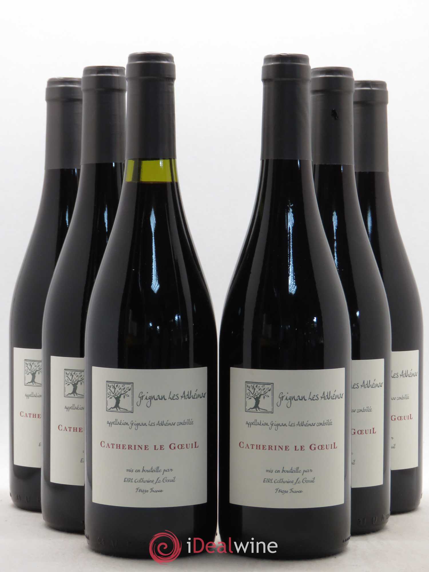 Rhône Grignan-les-Adhémar Catherine le Goeil (sans prix de réserve) 2016 - Posten von 6 Flaschen - 0