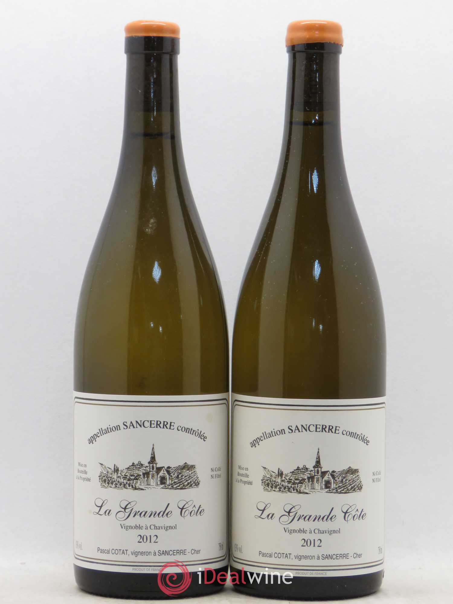 Sancerre La Grande Côte Pascal Cotat 2012 - Lot de 2 bouteilles - 0