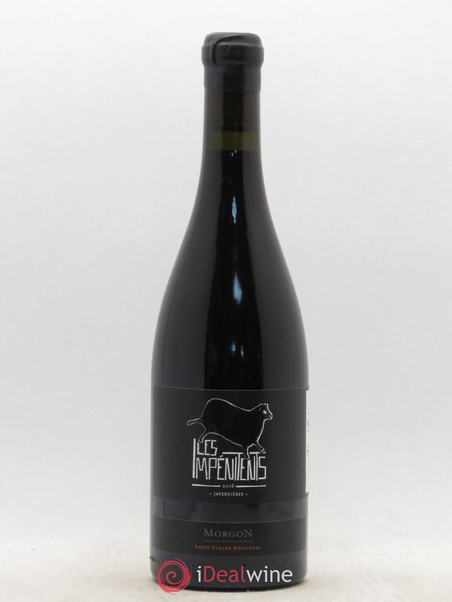 Morgon Javernières Les Impénitents Louis-Claude Desvignes 2016 - Lot de 1 bouteille - 0