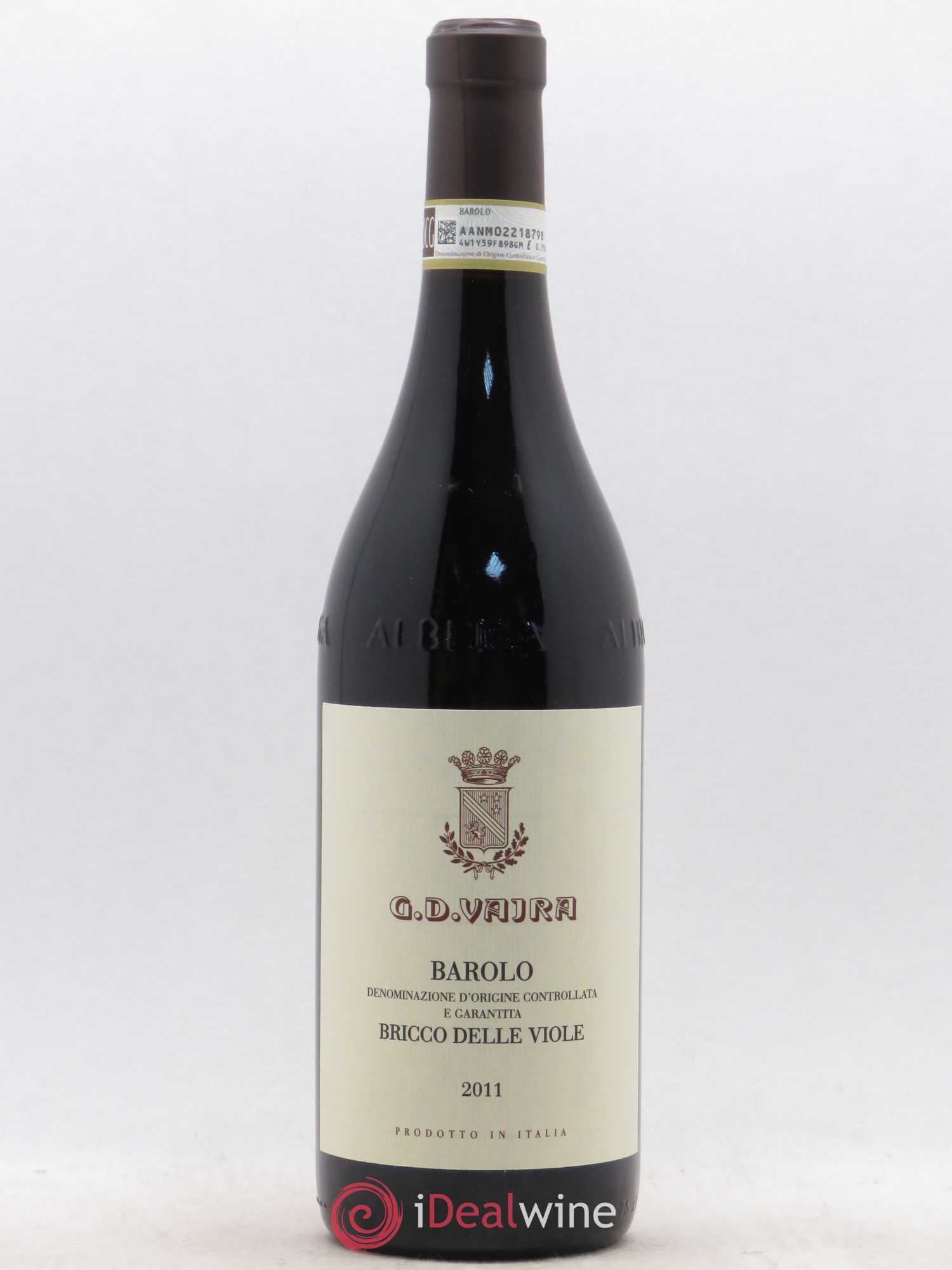 Barolo Bricco delle Viole G.D. Vajra 2011 - Posten von 1 Flasche - 0