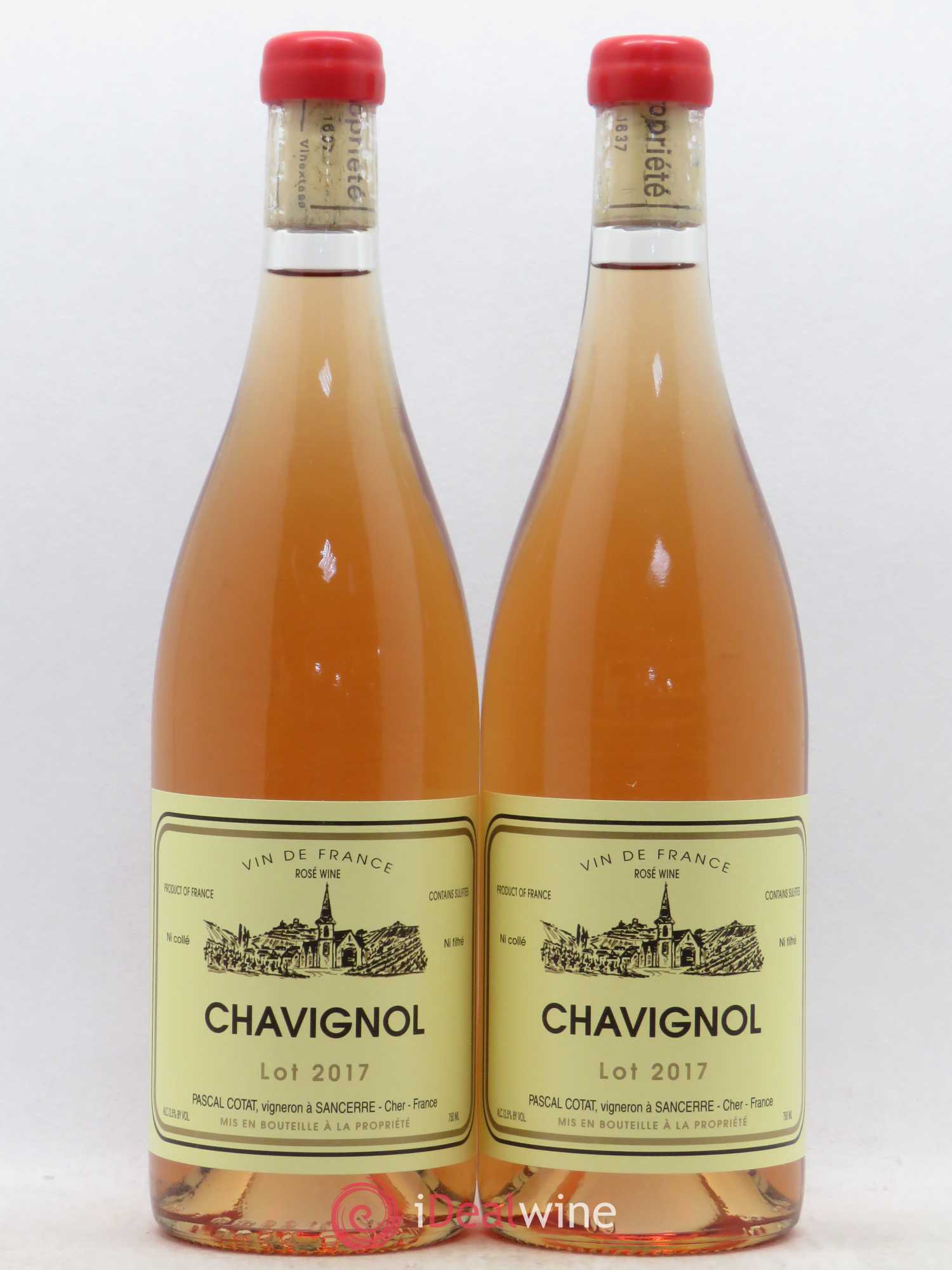 Vin de France Chavignol Pascal Cotat 2017 - Posten von 2 Flaschen - 0