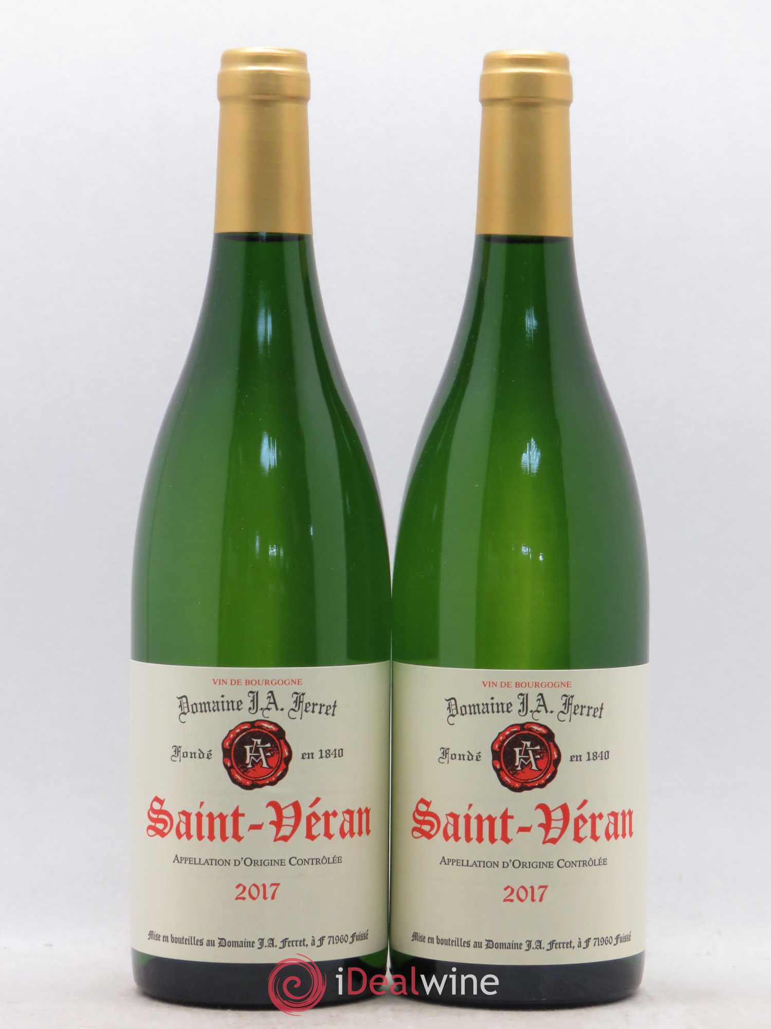 Saint-Véran J.A. Ferret (Domaine) 2017 - Lot de 2 bouteilles - 0