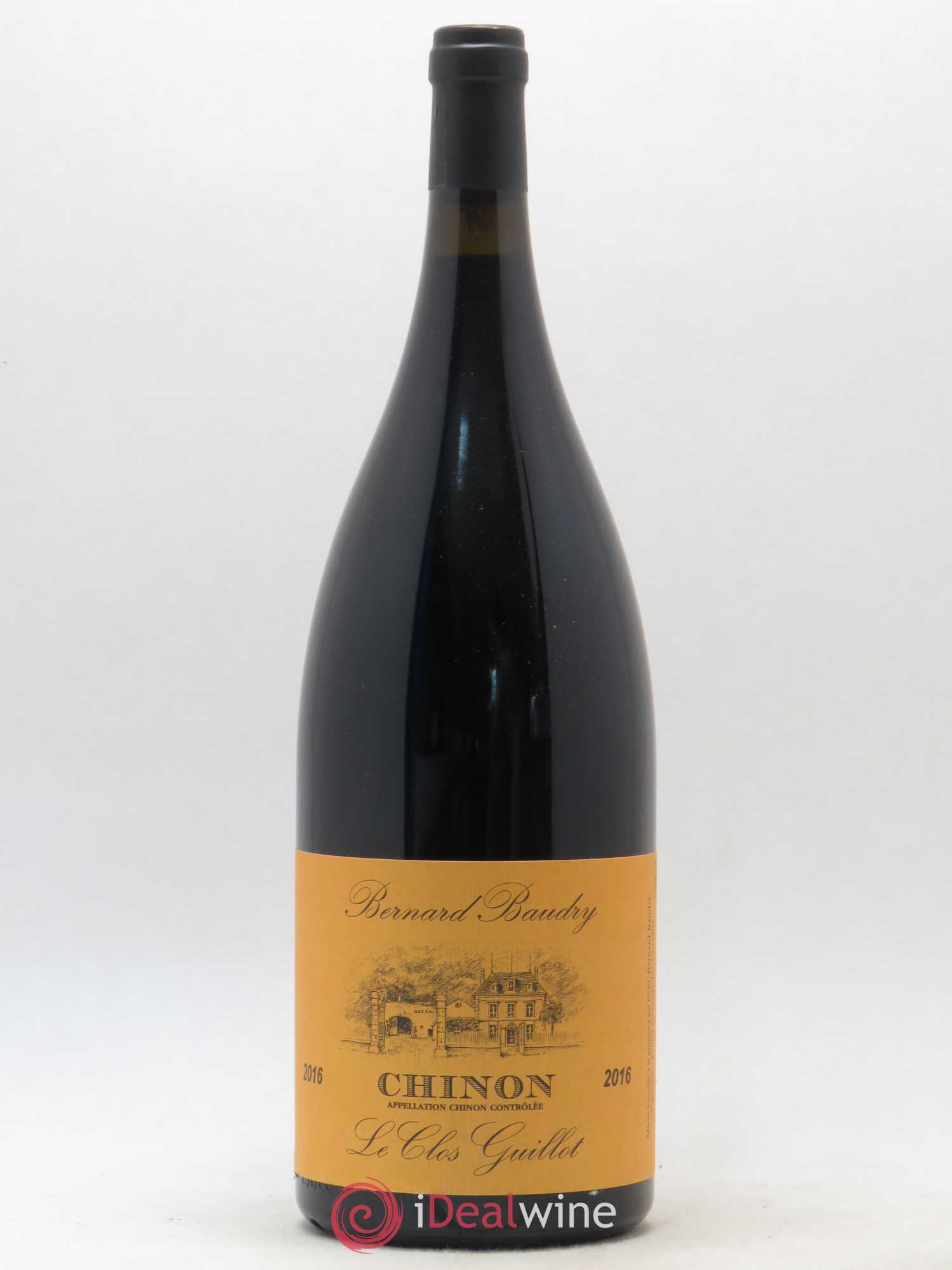 Chinon Le Clos Guillot Bernard Baudry 2016 - Lot de 1 magnum - 0