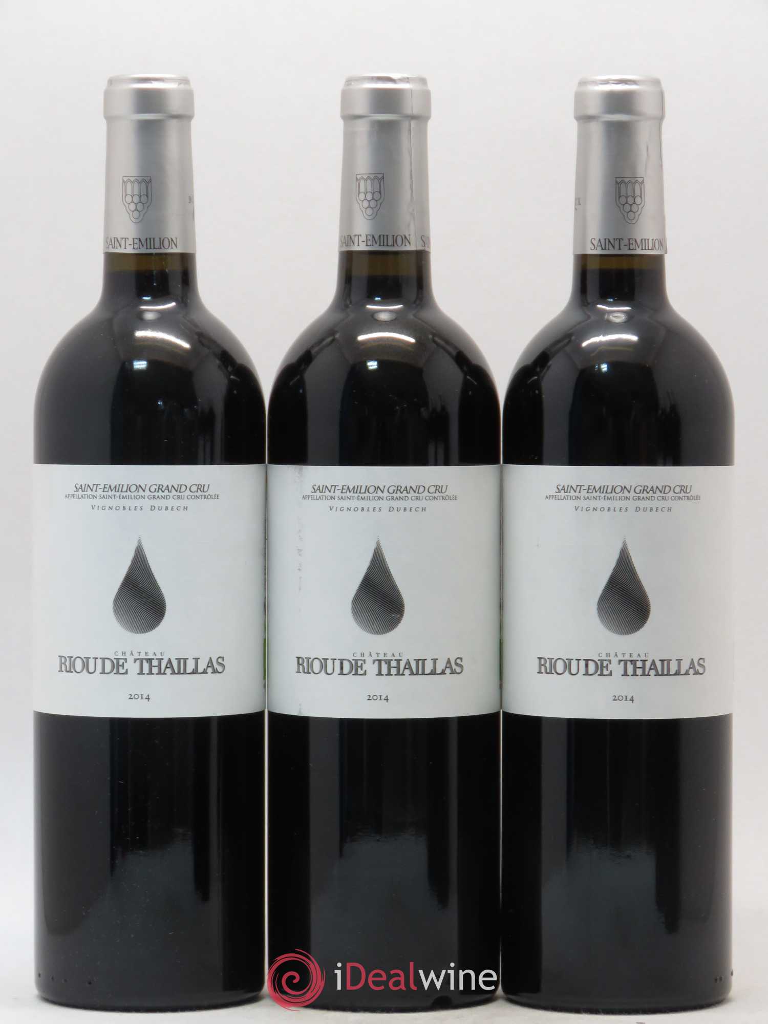 Saint-Émilion Grand Cru Château Riou de Thaillas (sans prix de réserve) 2014 - Posten von 5 Flaschen - 1
