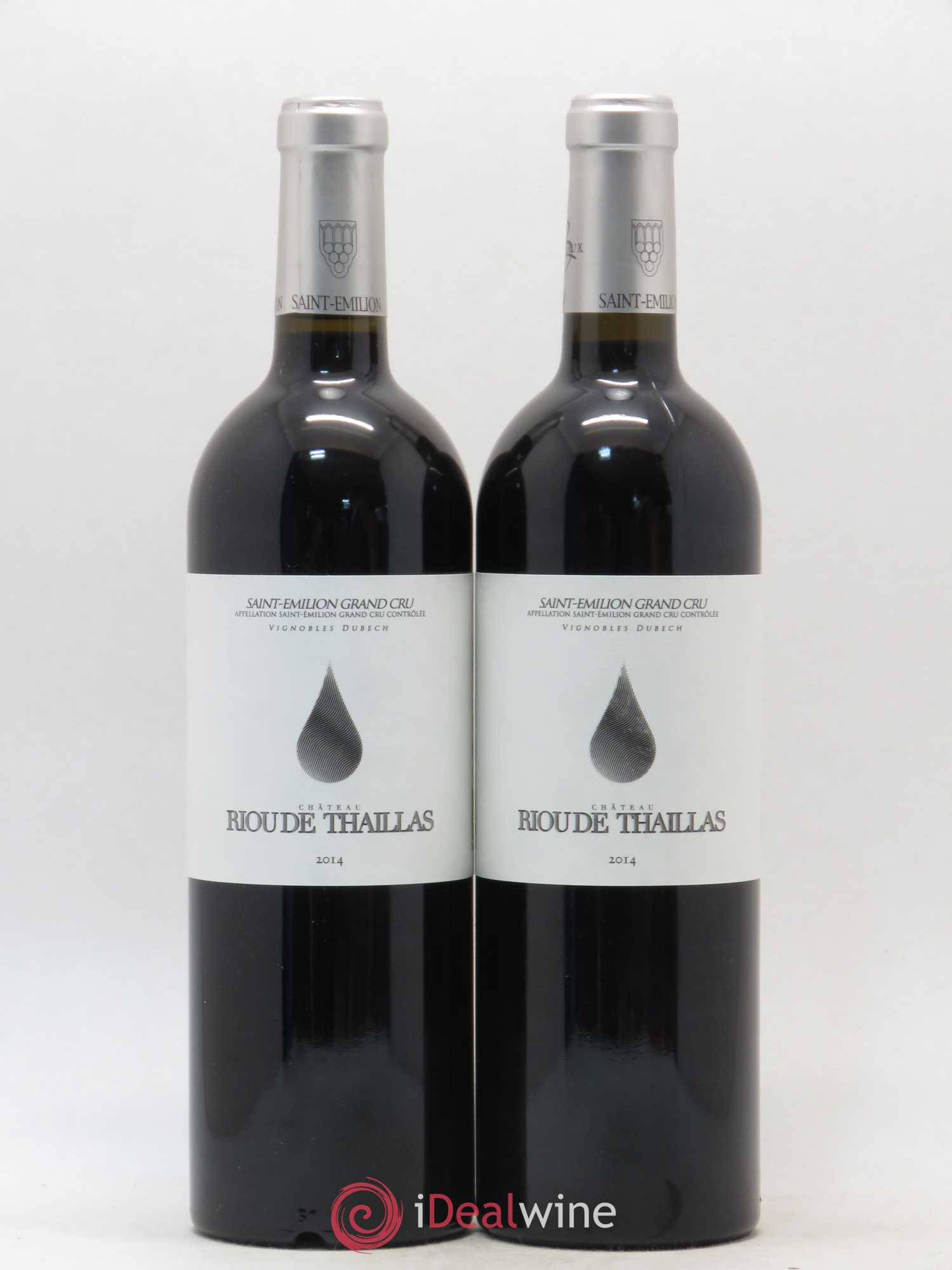 Saint-Émilion Grand Cru Château Riou de Thaillas (sans prix de réserve) 2014 - Posten von 5 Flaschen - 2