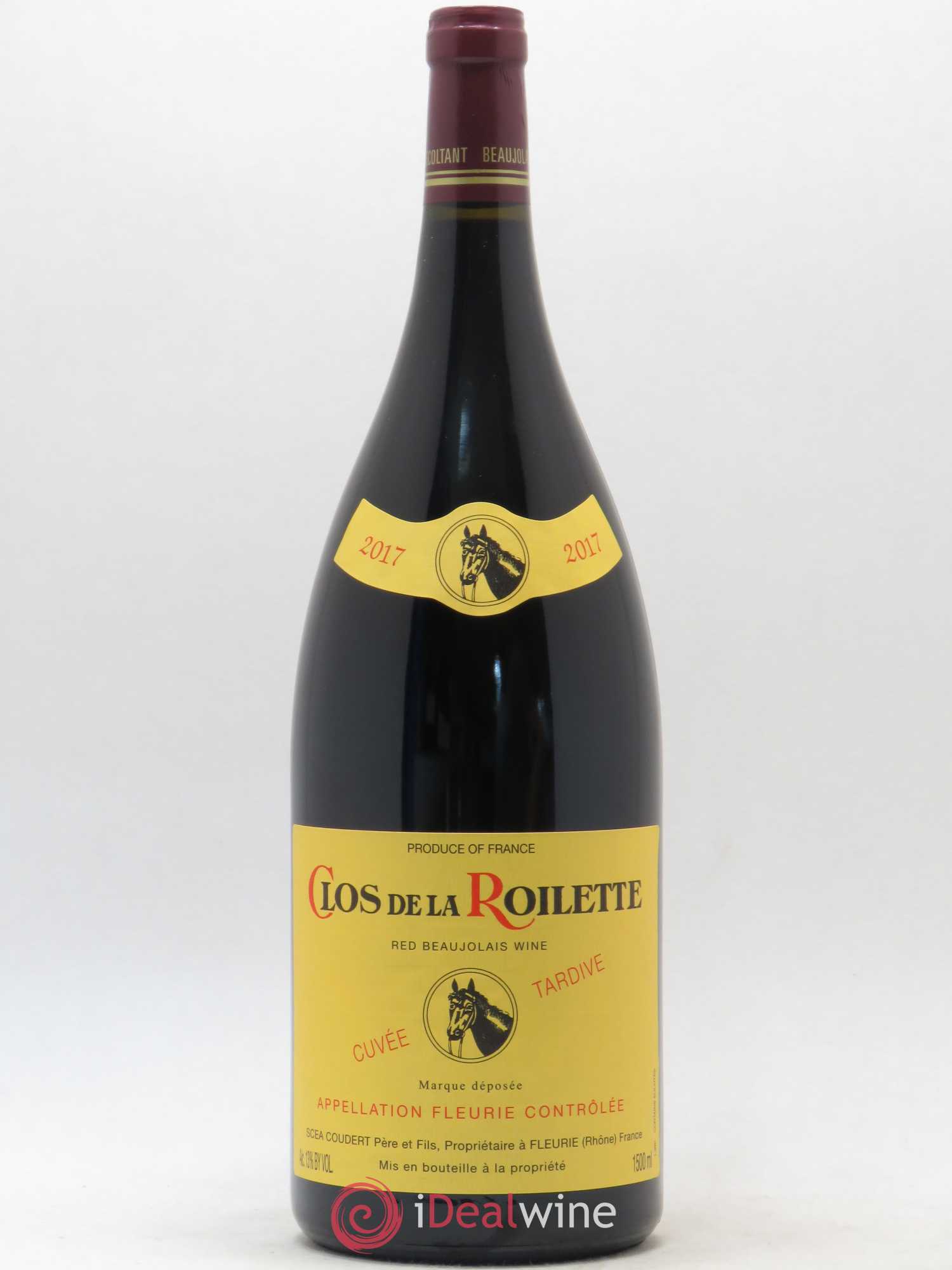 Fleurie Cuvée Tardive Clos de la Roilette 2017 - Posten von 1 Magnum - 0