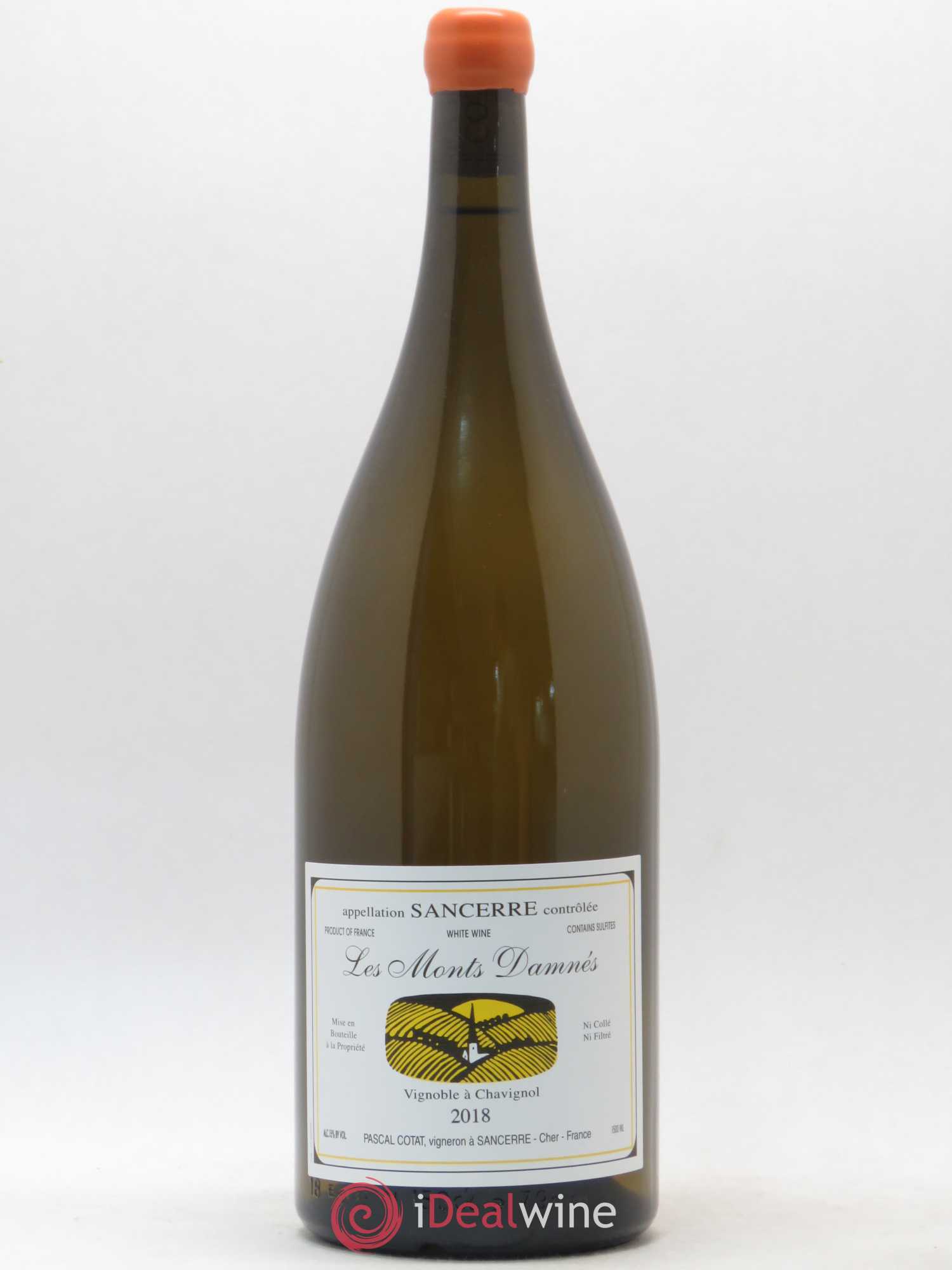 Sancerre Les Monts Damnés Pascal Cotat 2018 - Lot de 1 magnum - 0