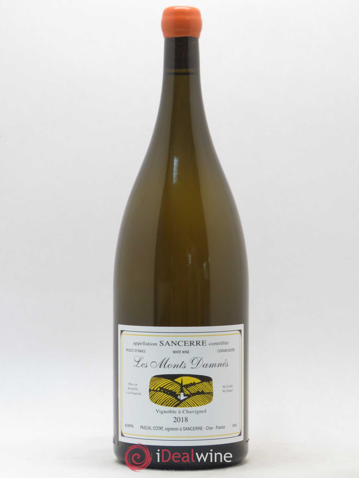 Sancerre Les Monts Damnés Pascal Cotat 2018 - Lot de 1 magnum - 0