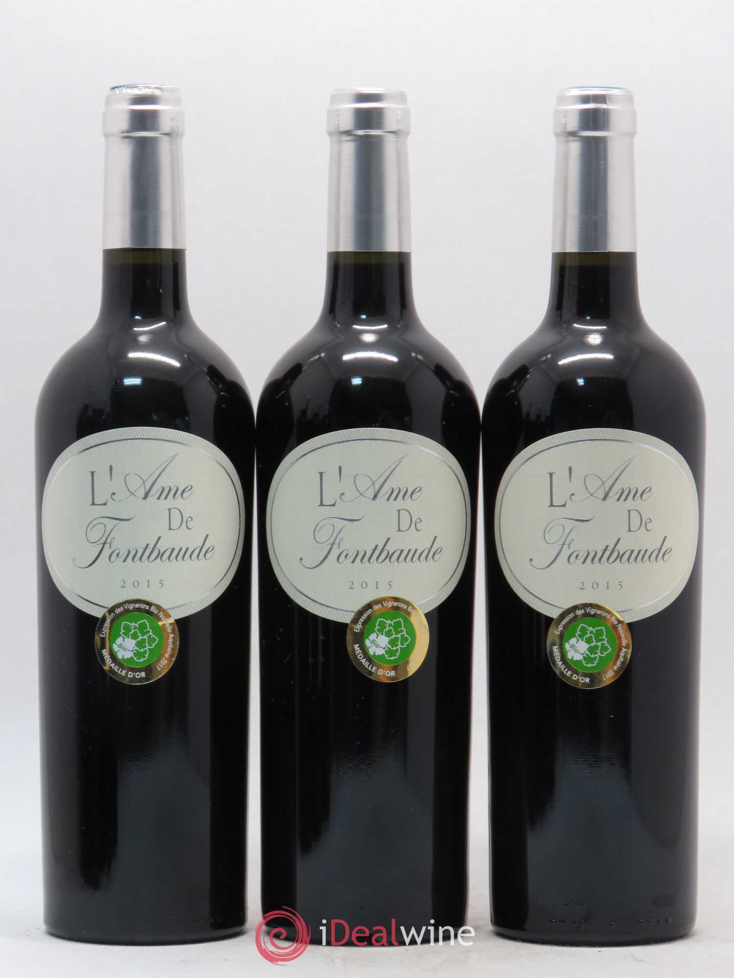 Castillon-Côtes-de-Bordeaux (Côtes-de-Castillon) L'Ame de Fontbaude Château Fontbaude (sans prix de réserve) 2015 - Posten von 6 Flaschen - 3