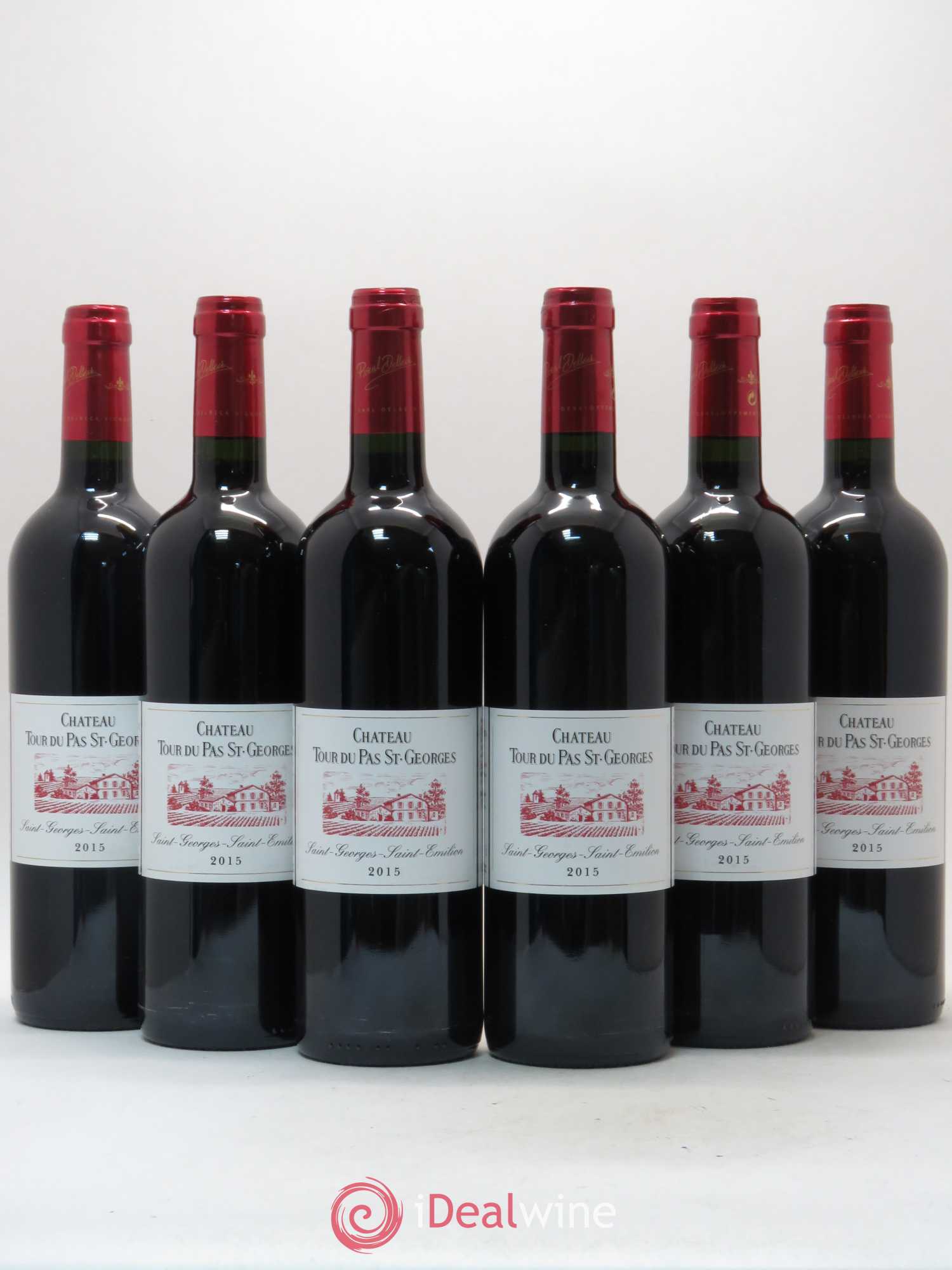 Saint-Georges-Saint-Émilion Château Tour du Pas St-Georges (sans prix de réserve) 2015 - Posten von 6 Flaschen - 0