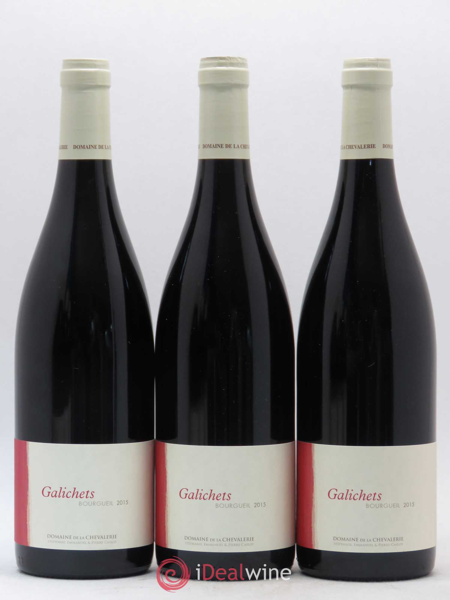 Bourgueil Galichets Domaine de la Chevalerie  (sans prix de réserve) 2015 - Lot de 6 bouteilles - 2