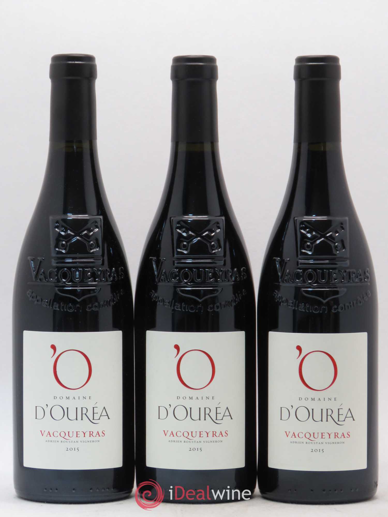 Vacqueyras Domaine d'Ouréa 2015 - Lot de 3 bouteilles - 0