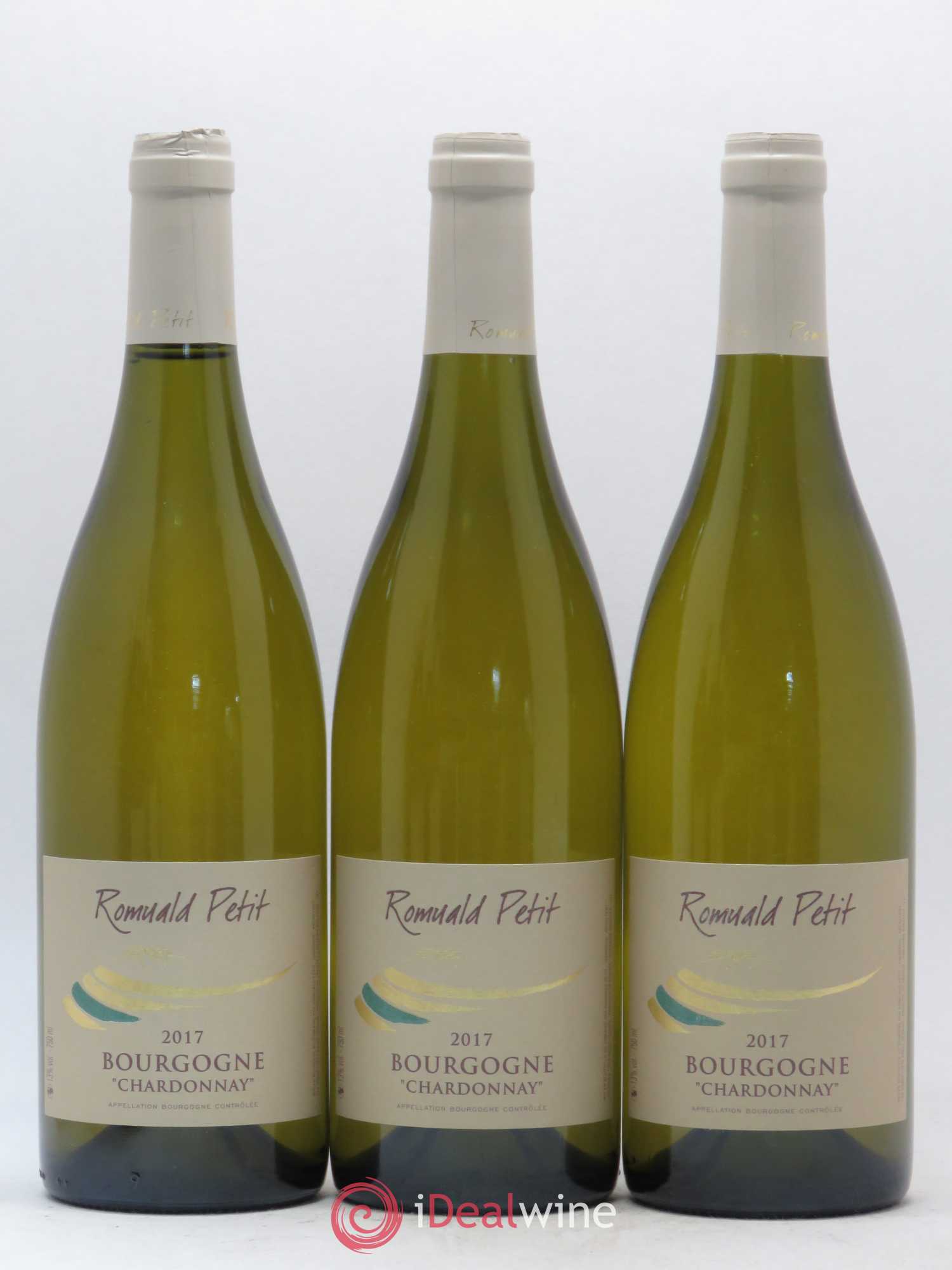 Bourgogne Domaine Romuald Petit (sans prix de réserve) 2017 - Lot de 6 bouteilles - 2