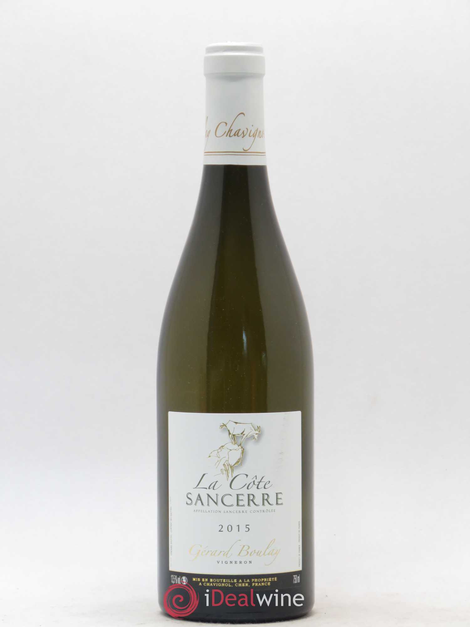 Sancerre La Côte Gérard Boulay 2015 - Lot de 1 bouteille - 0